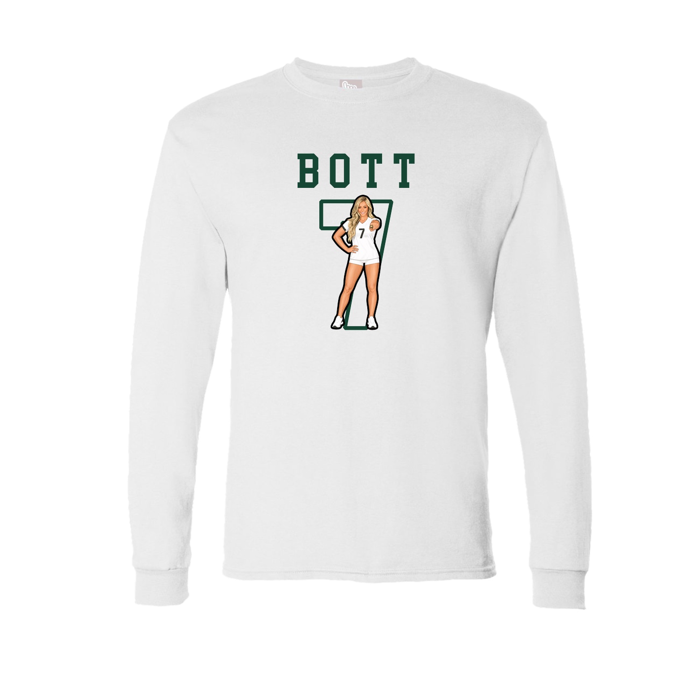 Long Sleeve Tee — Shirsey in White