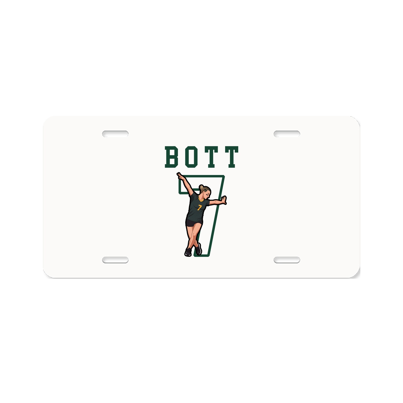 License Plate — Shirsey in Classic