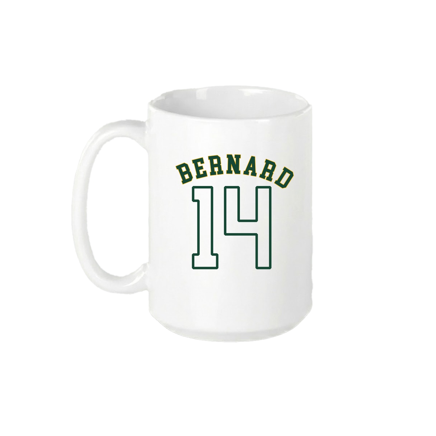 15oz Coffee Mug — Shirsey Arch in White