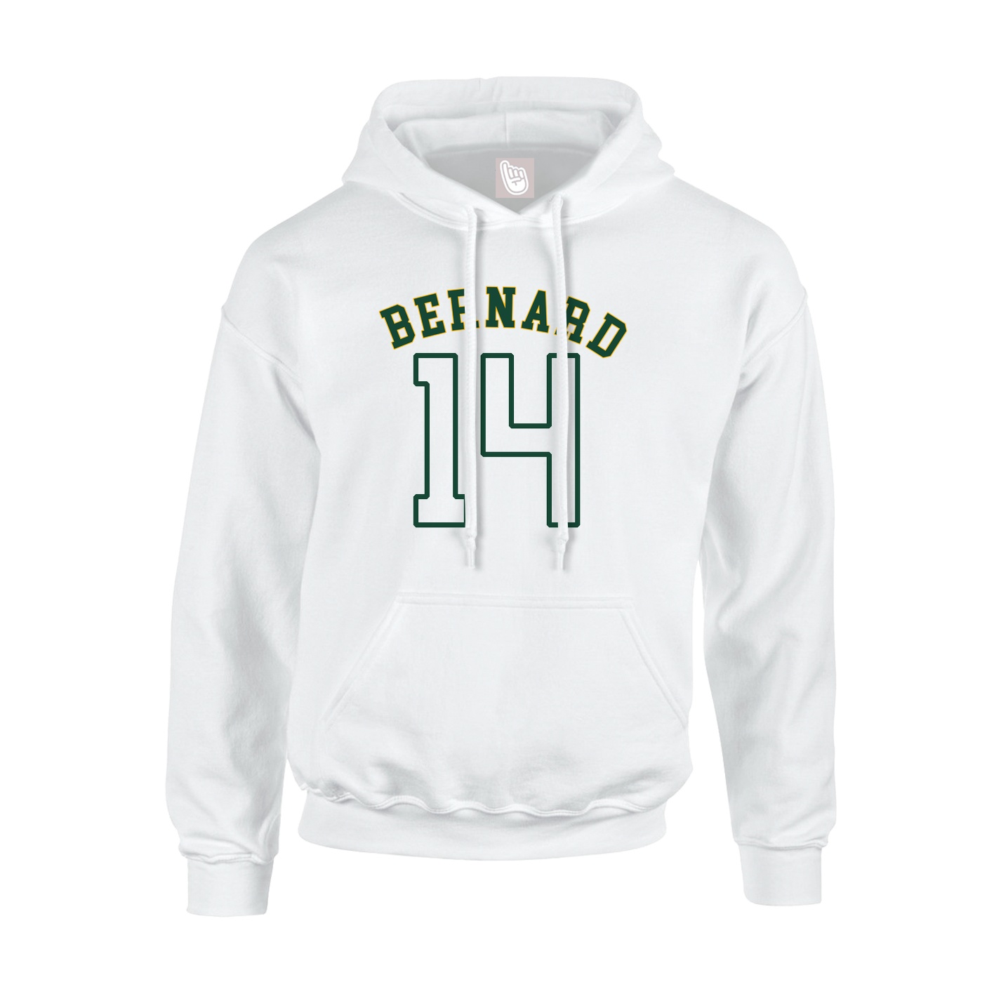 Hoodie — Shirsey Arch in White