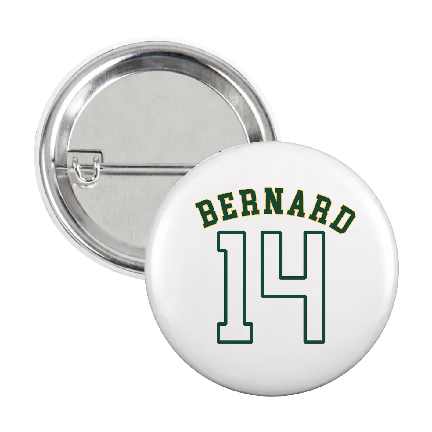 Game Day Button — Shirsey Arch in White