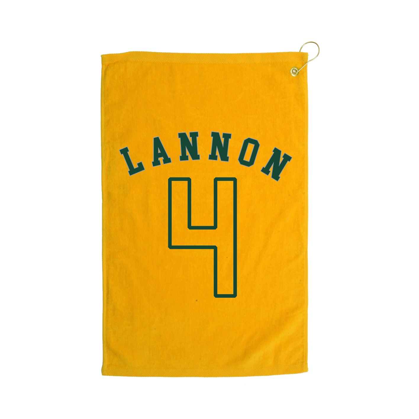 Golf Towel — Shirsey Arch in Gold