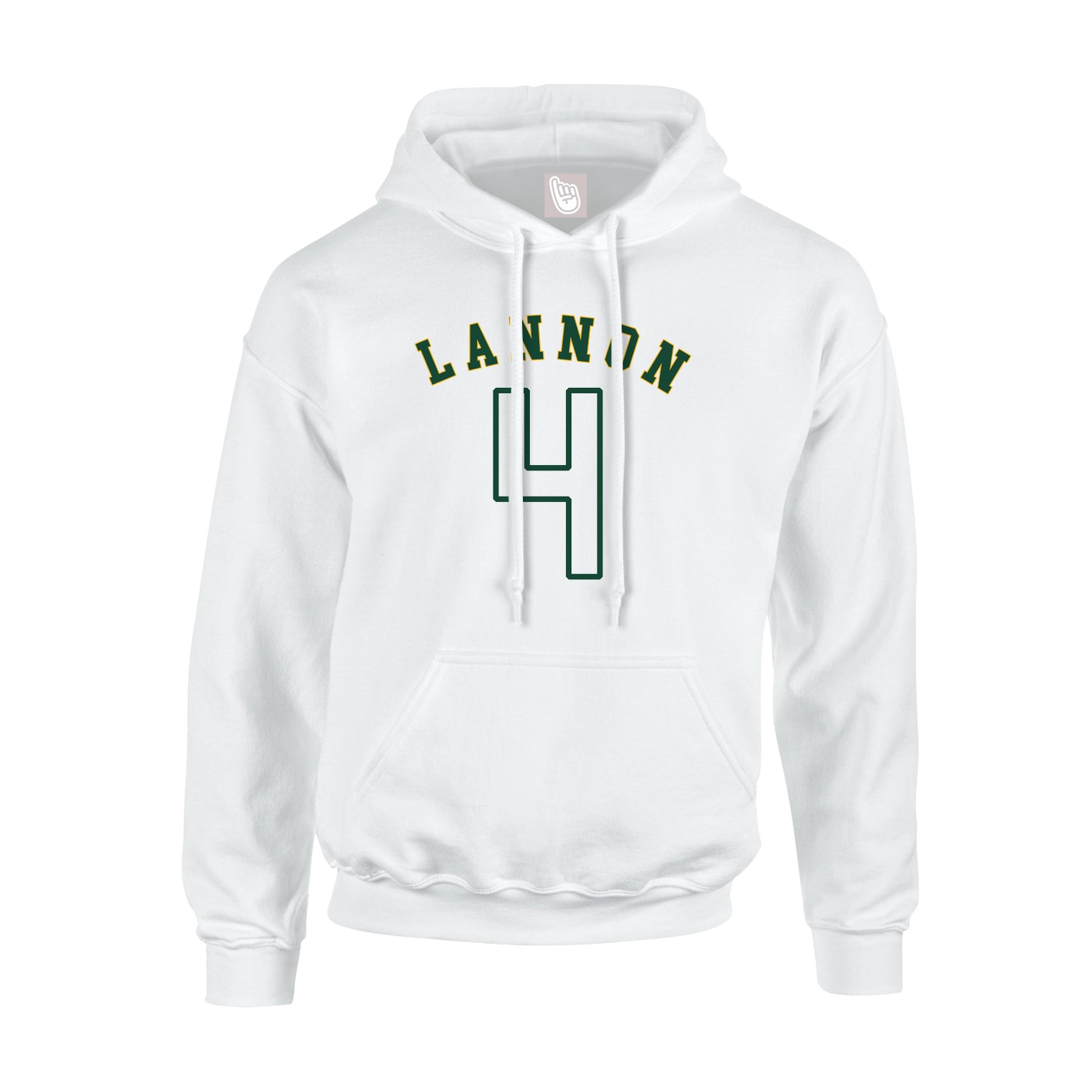 Hoodie — Shirsey Arch in White