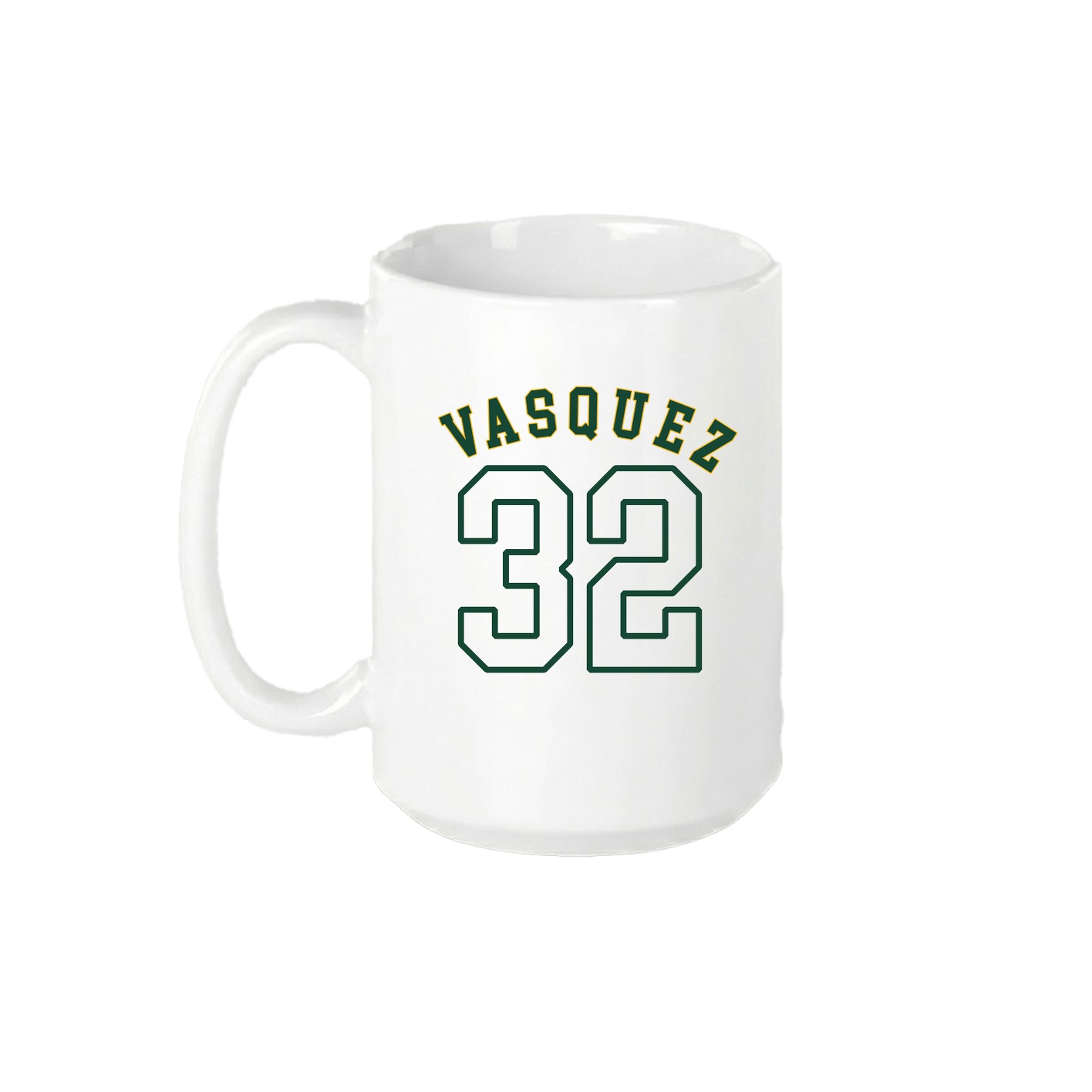 15oz Coffee Mug — Shirsey Arch in White