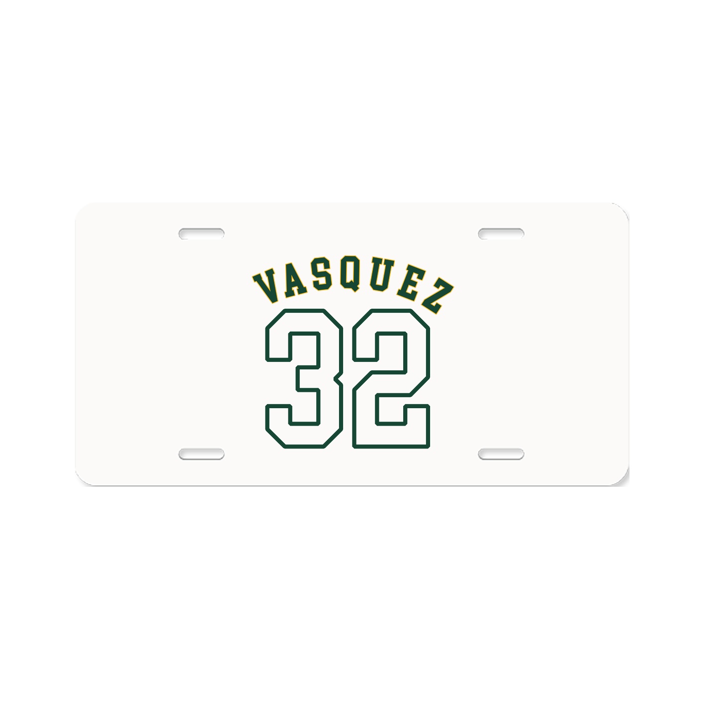 License Plate — Shirsey Arch in Classic