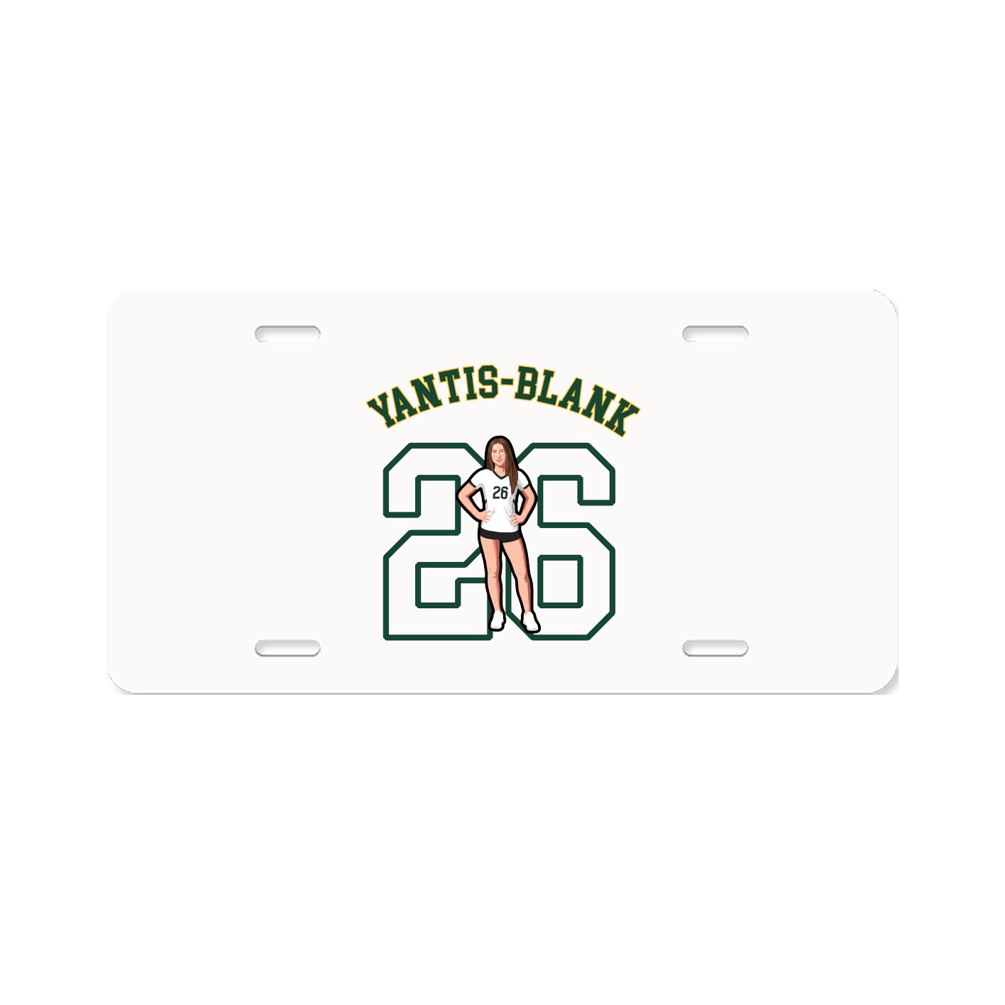License Plate — Shirsey Arch in Classic