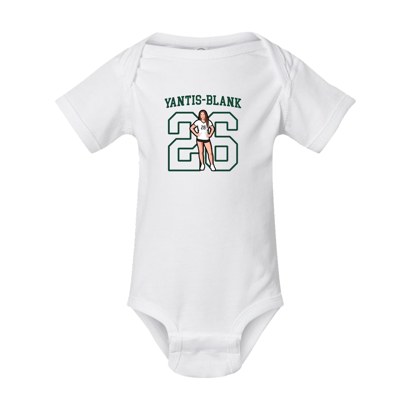 Baby Onesie — Shirsey in White