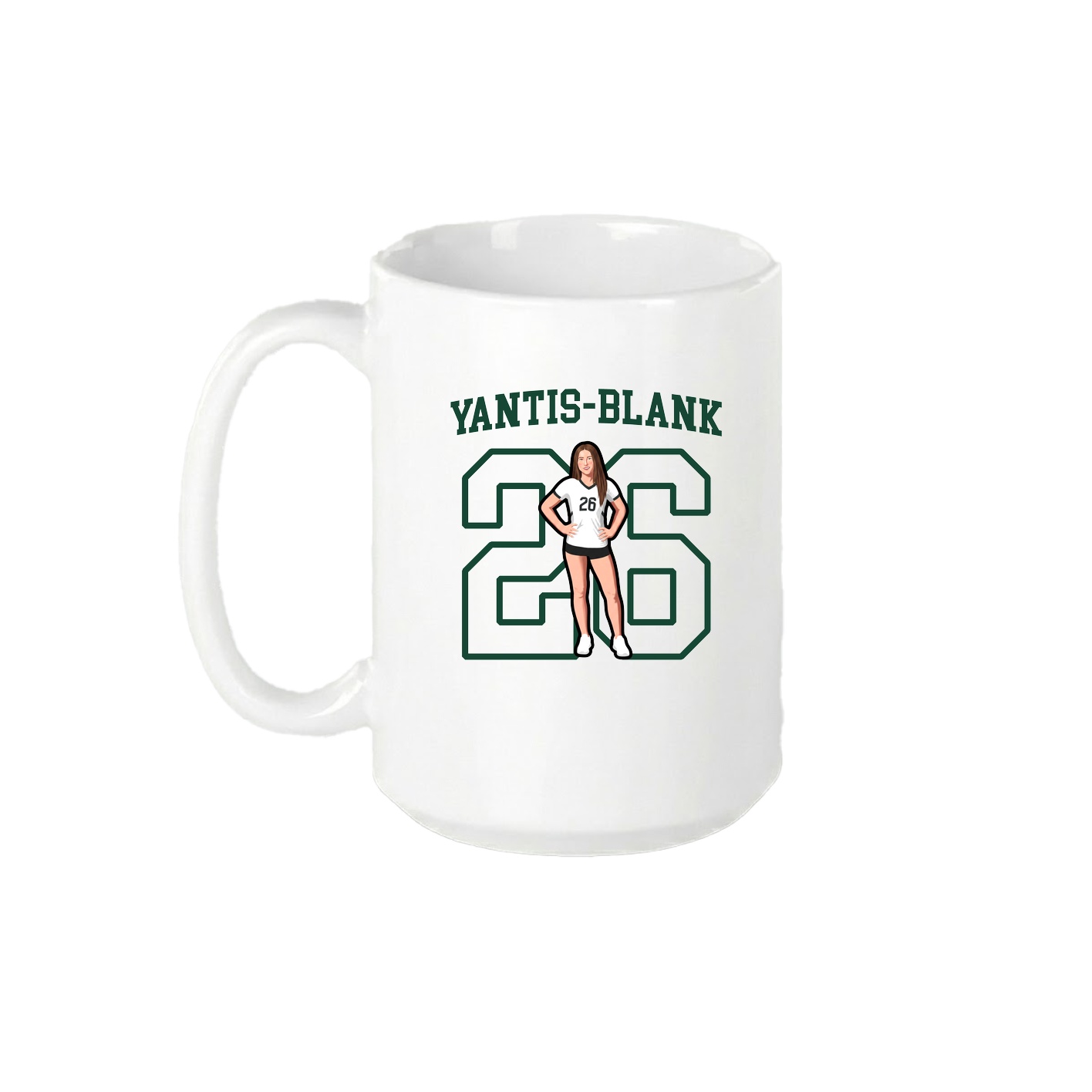 15oz Coffee Mug — Shirsey in White