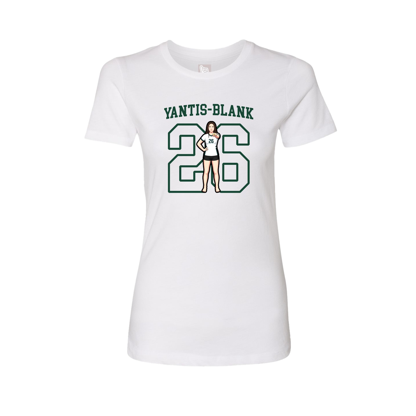 Fitted Women's Tee — Shirsey in White