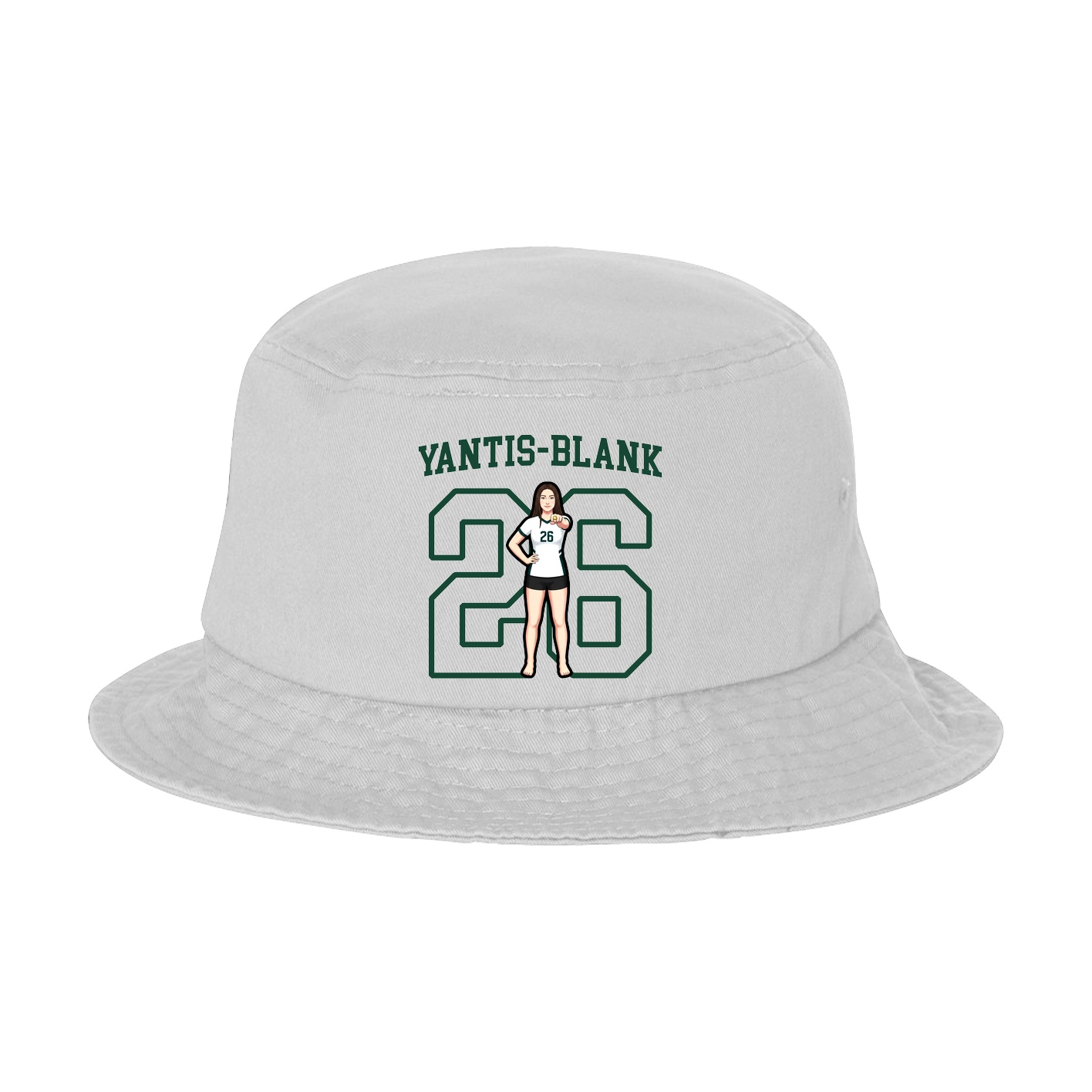 Bucket Cap — Shirsey in White