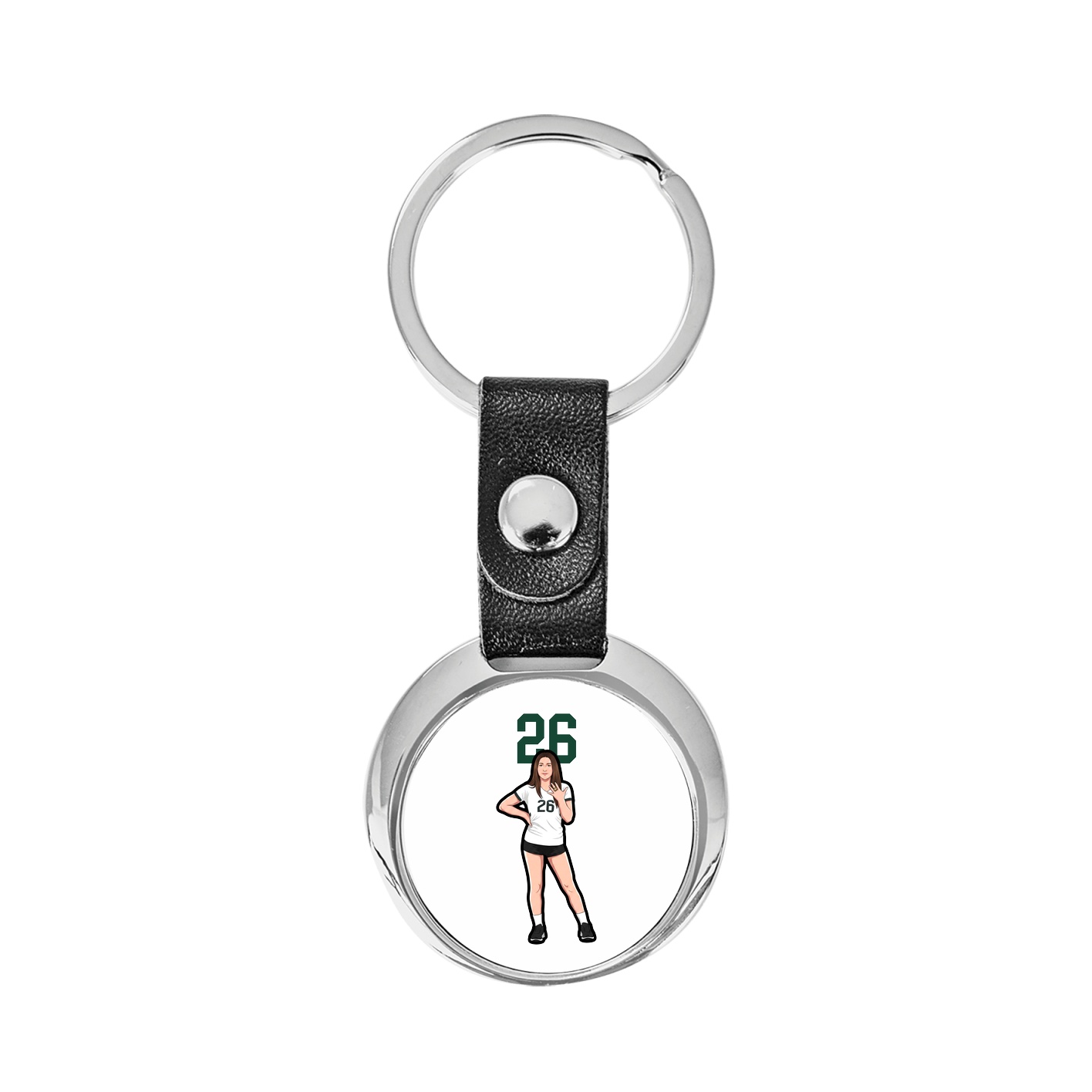 Key Chain — Number Top in Classic