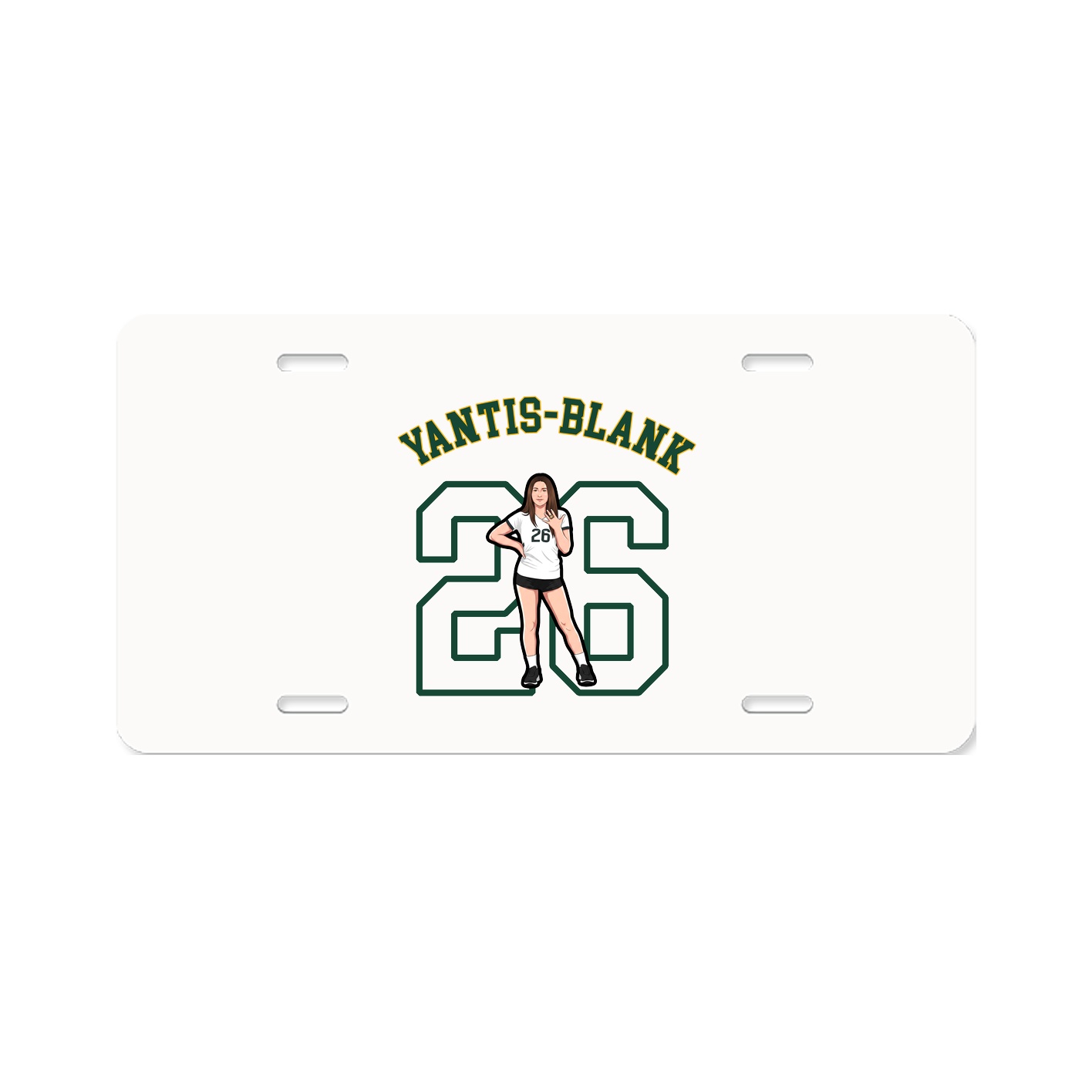 License Plate — Shirsey Arch in Classic