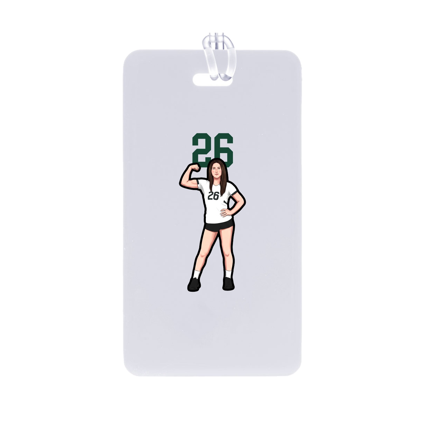 Bag Tag — Number Top in Classic