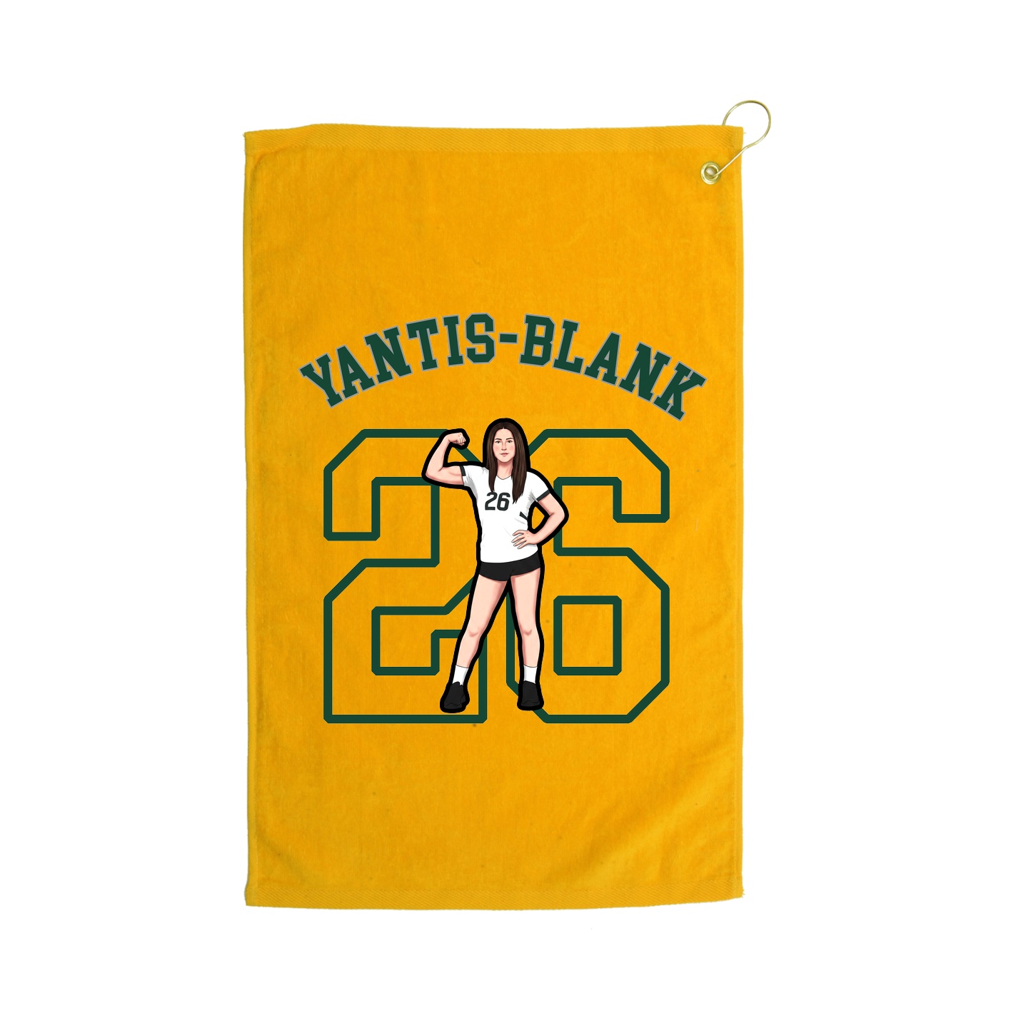 Terry Velour Golf Towel