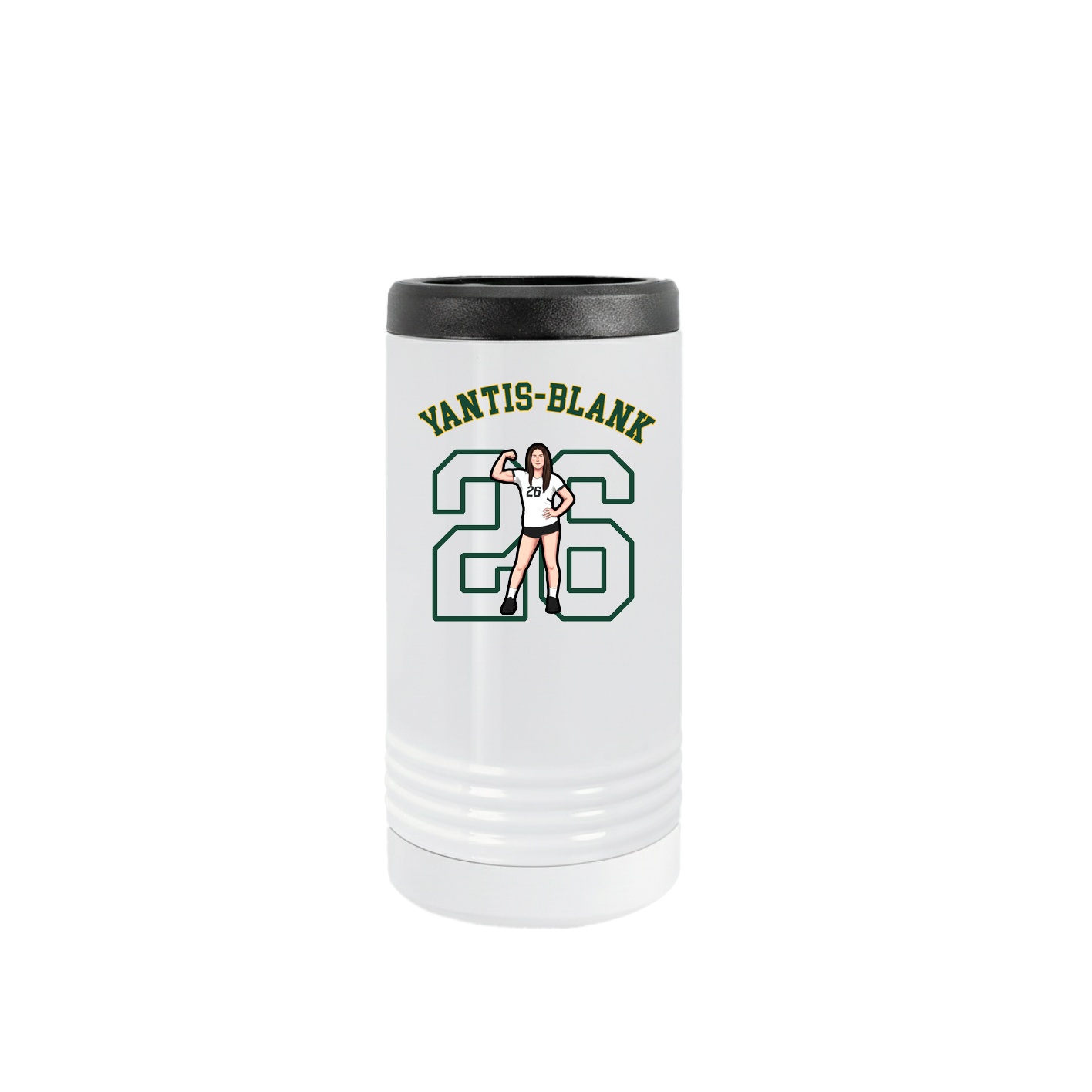 Slim Beverage Holder — Shirsey Arch in White