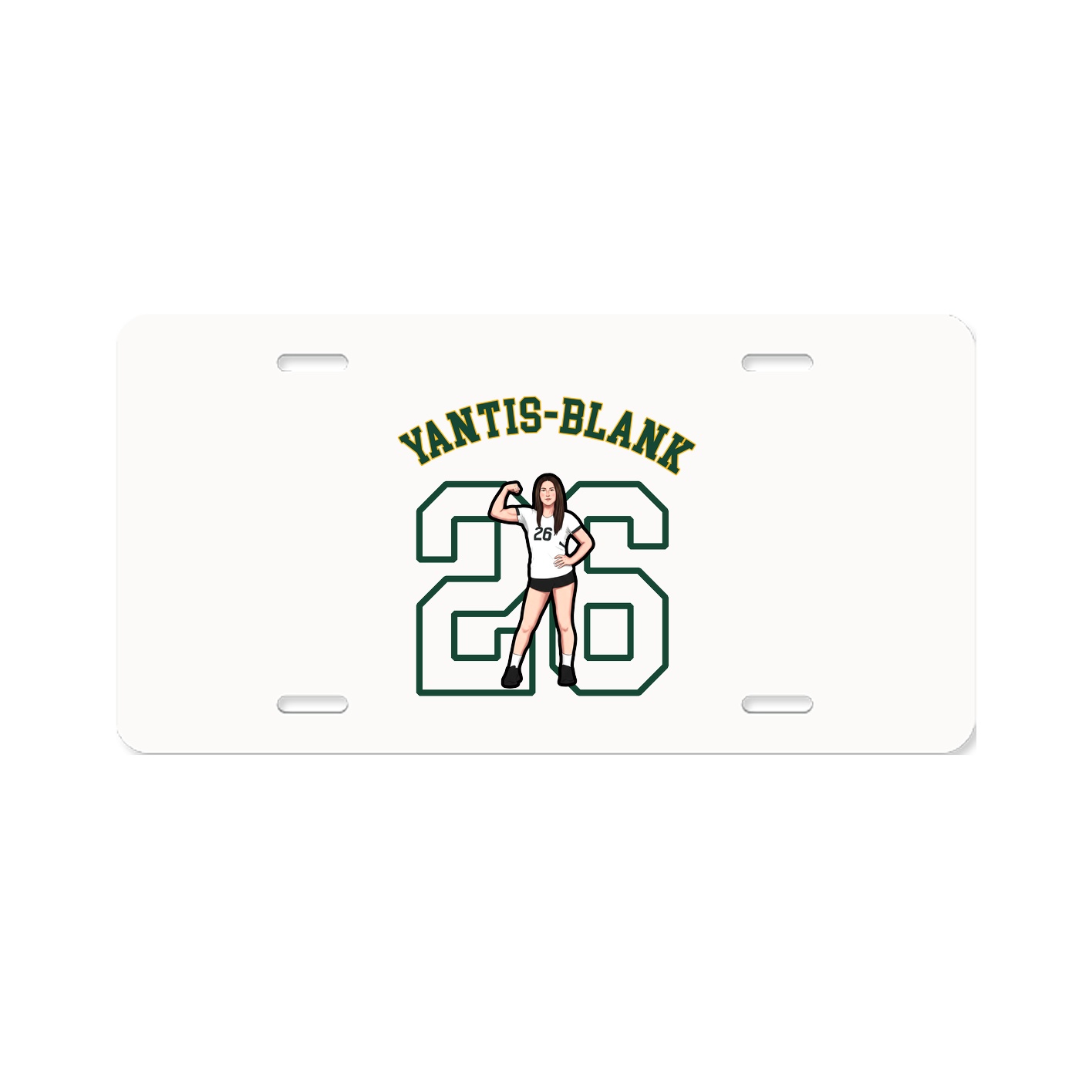 License Plate — Shirsey Arch in Classic
