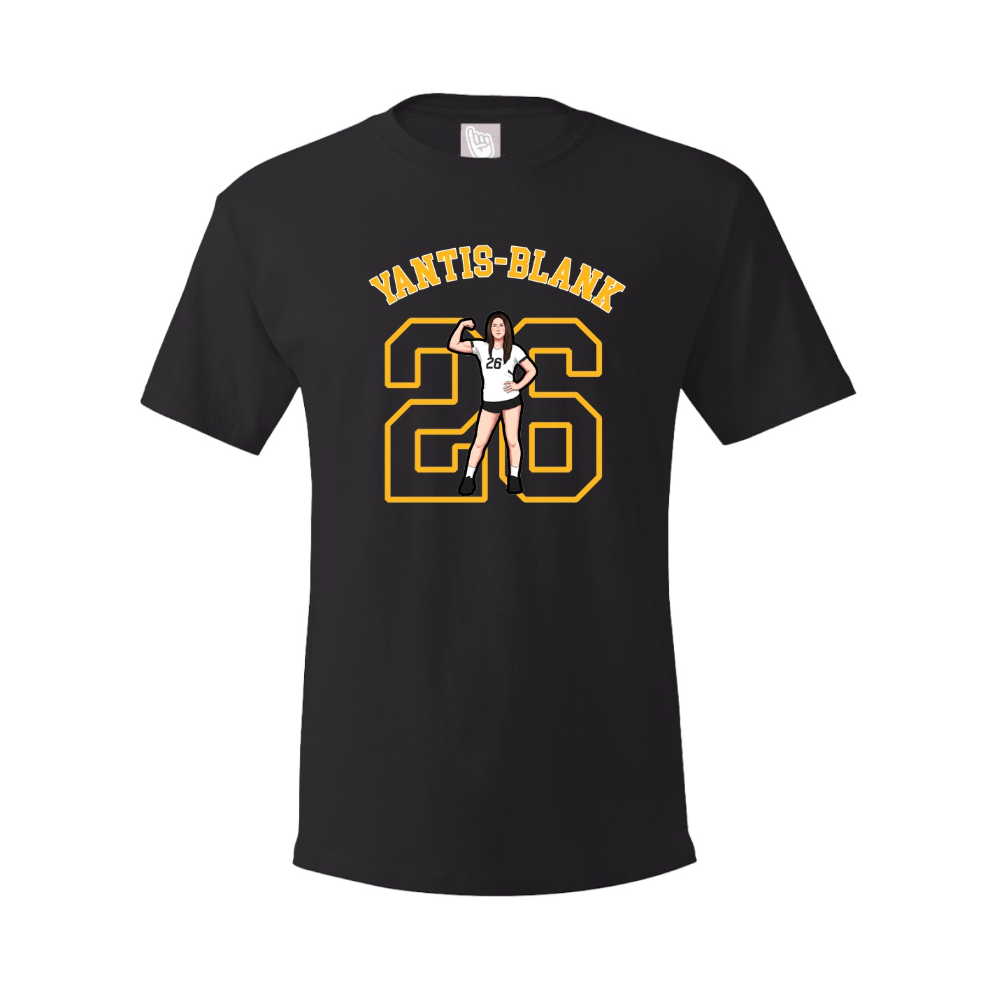 Youth Tee — Shirsey Arch in Black