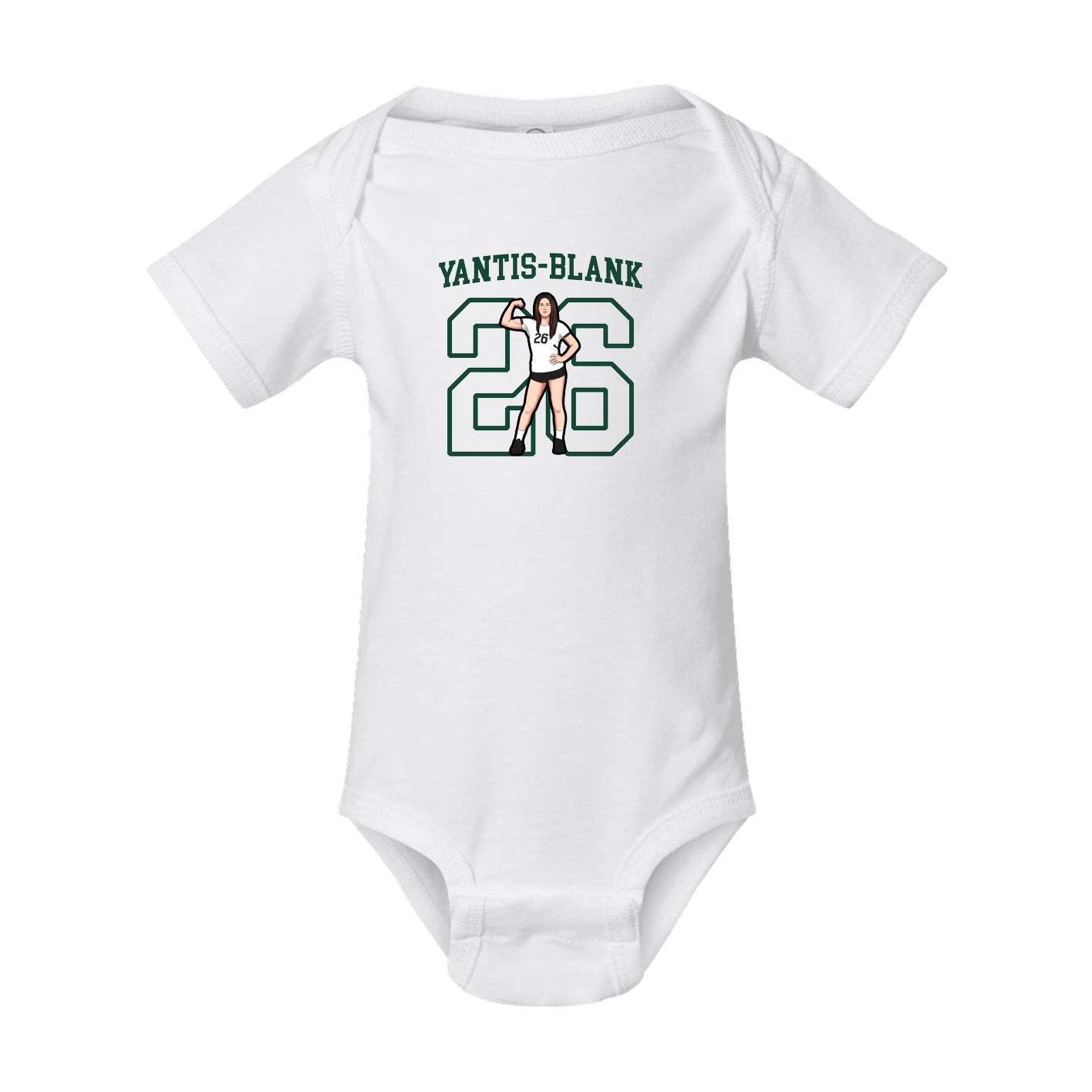 Baby Onesie — Shirsey in White