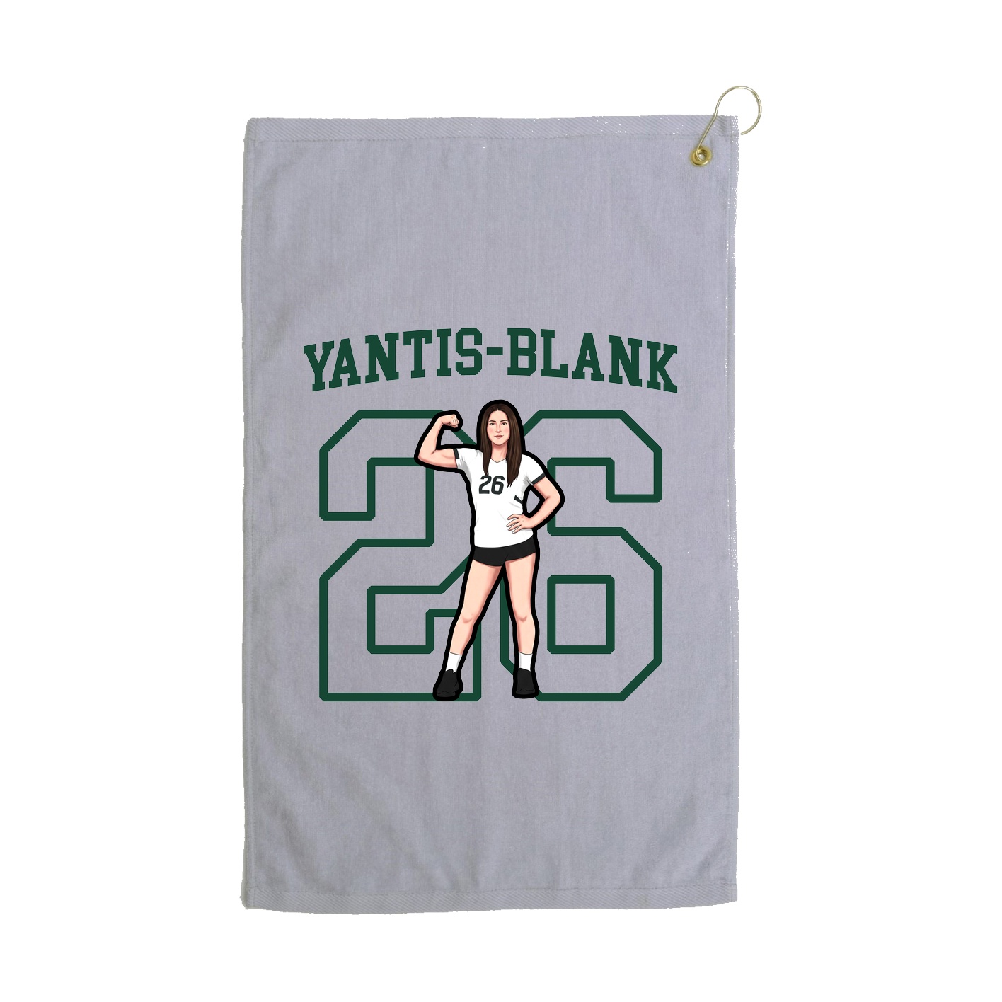 Golf Towel — Shirsey in Grey