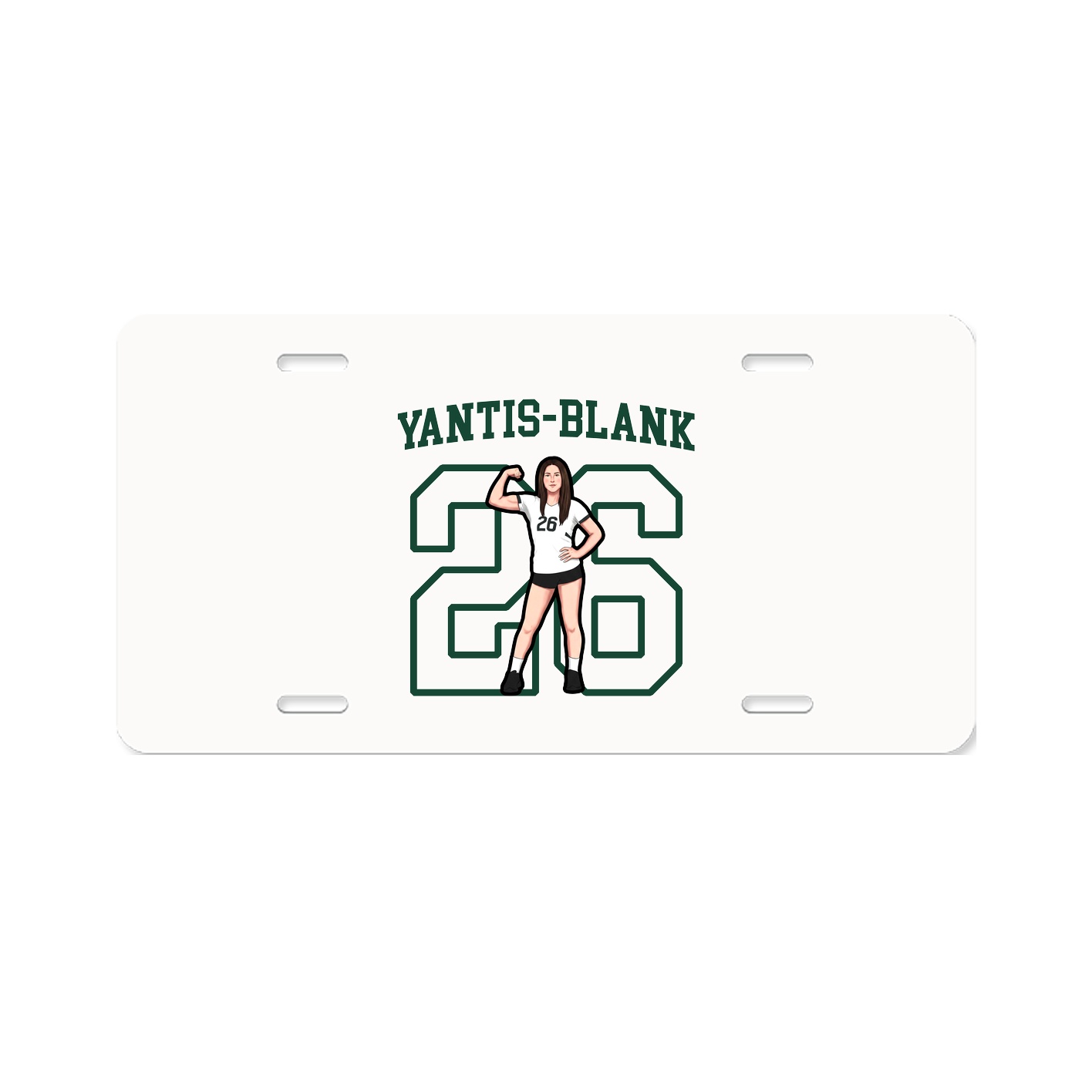 License Plate — Shirsey in Classic