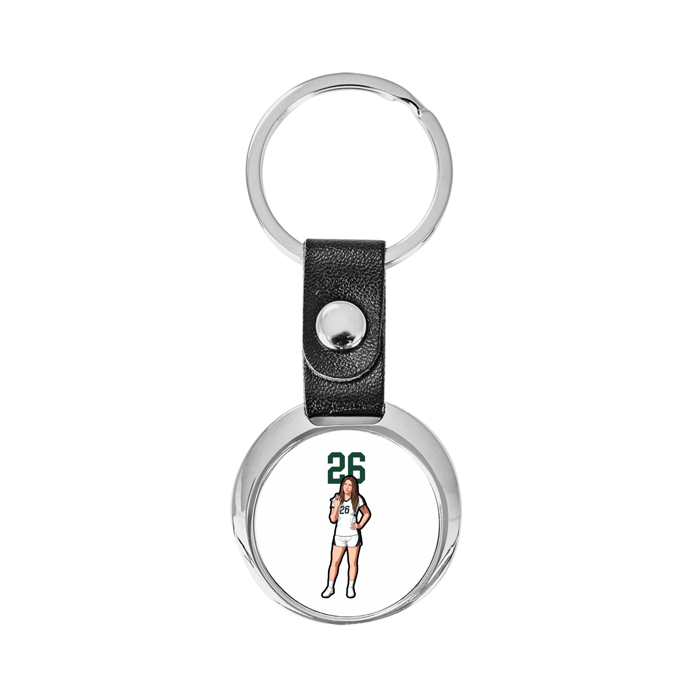 Key Chain — Number Top in Classic