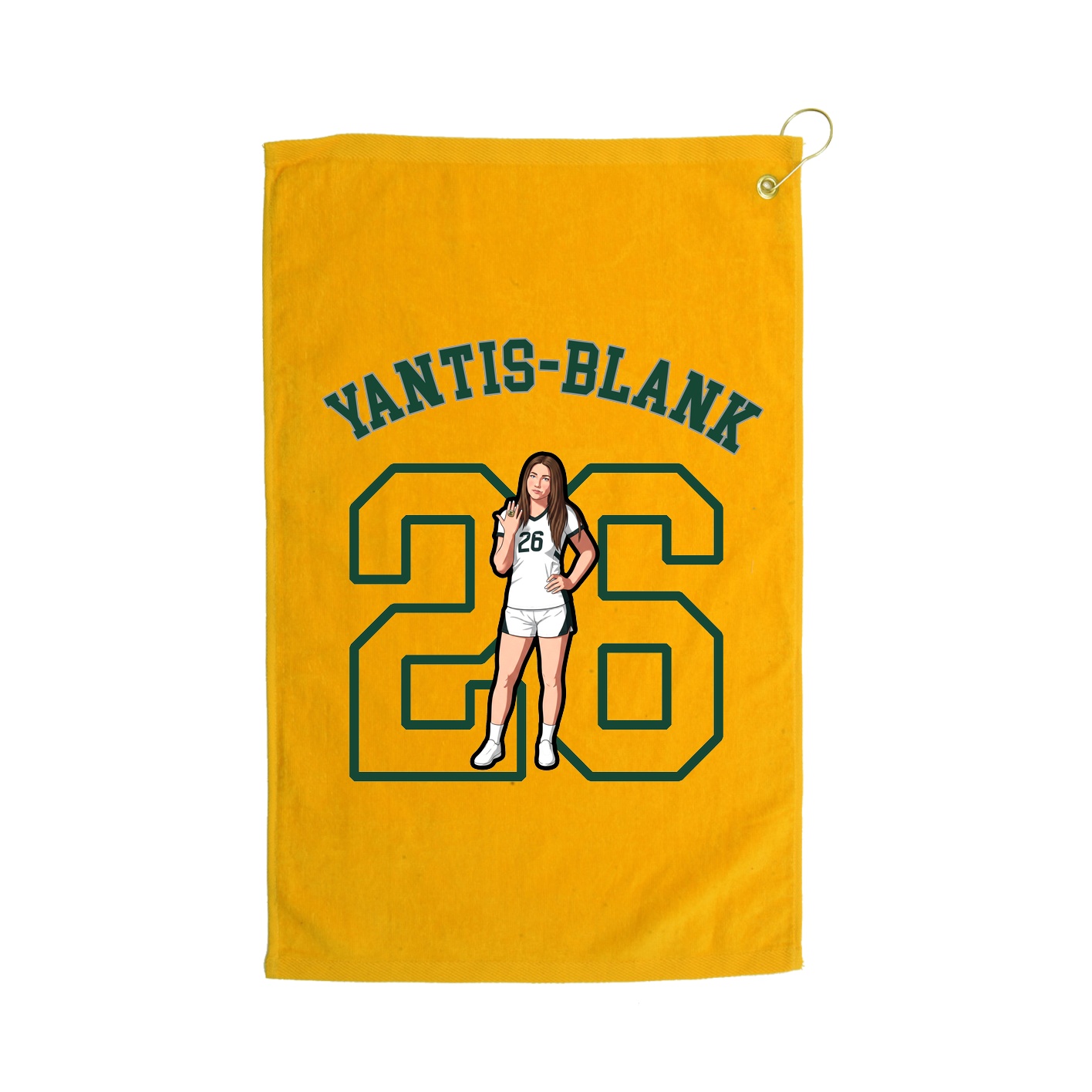 Terry Velour Golf Towel