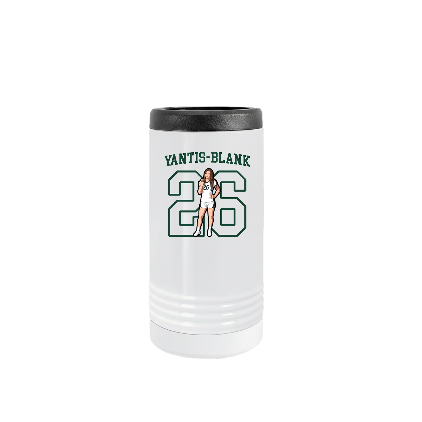 Slim Beverage Holder — Shirsey in White