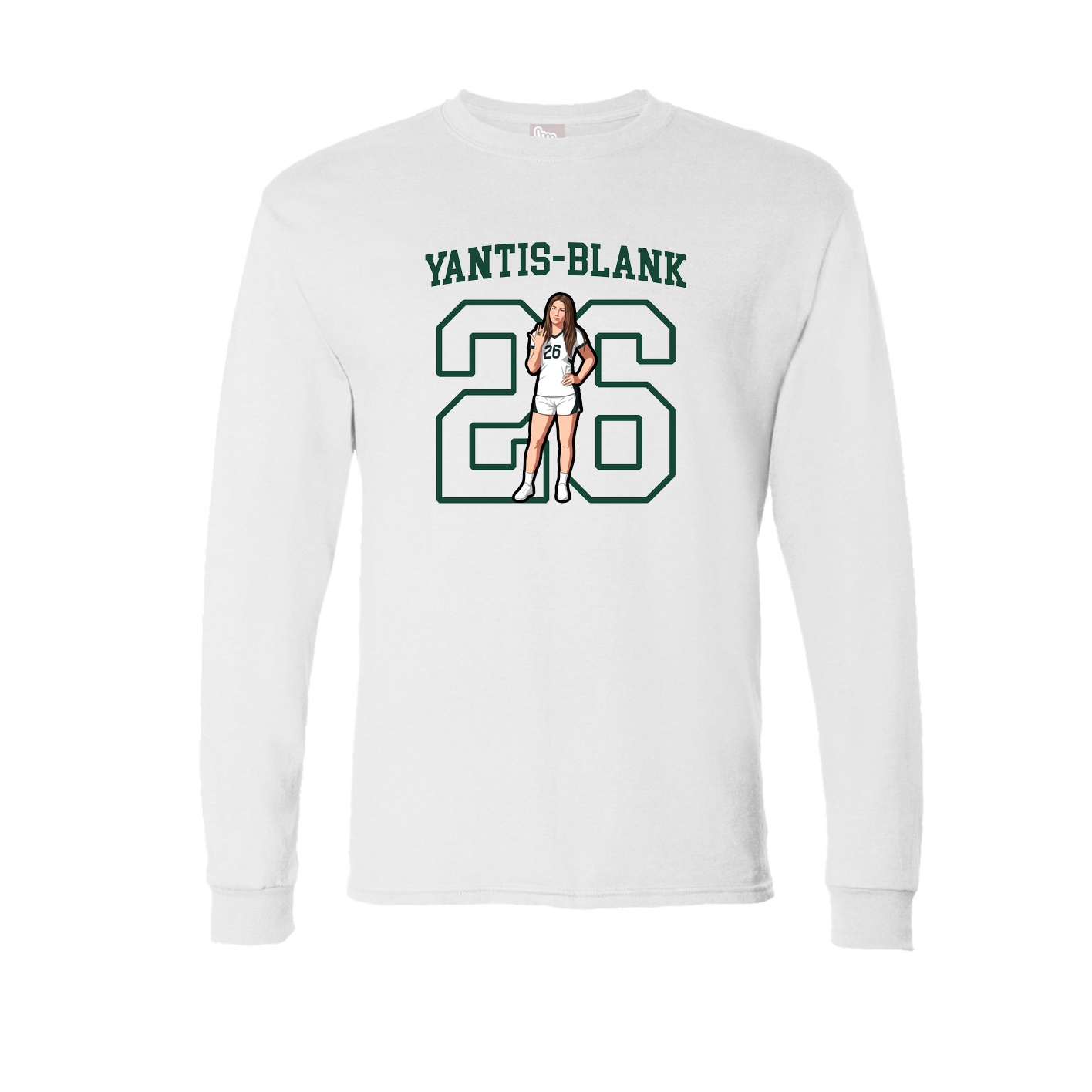 Long Sleeve Tee — Shirsey in White