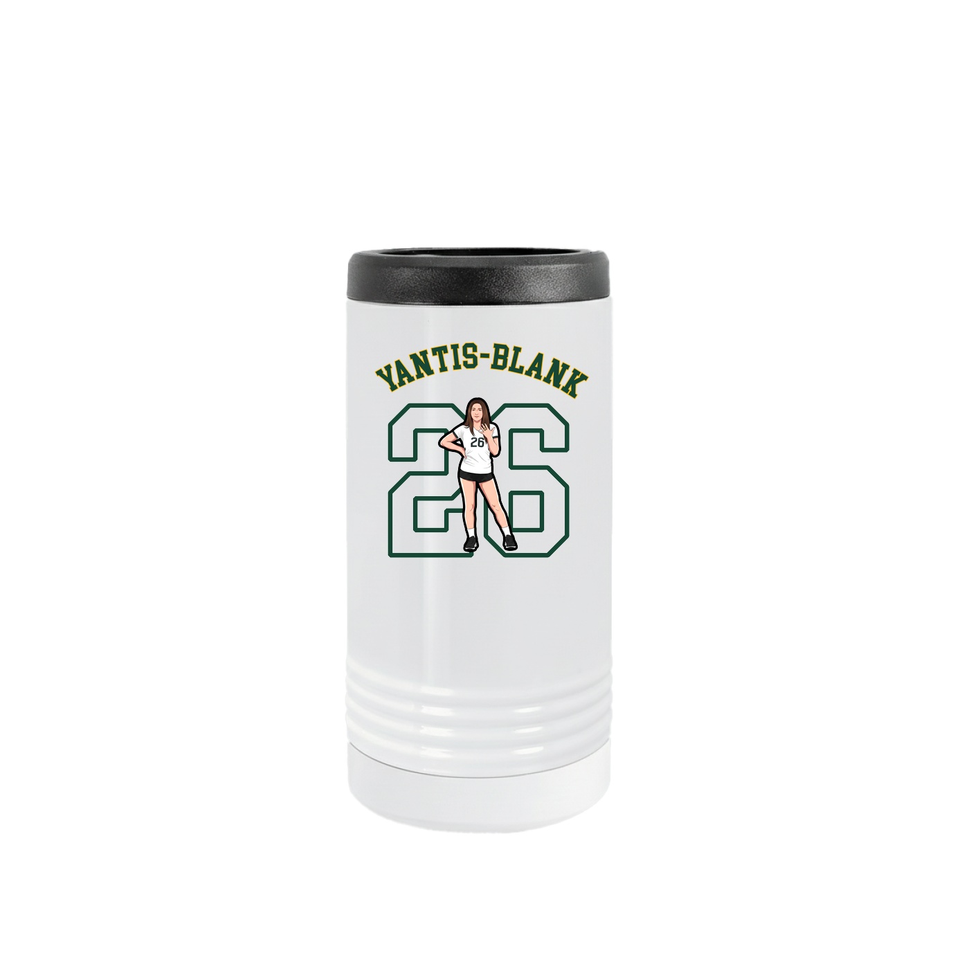 Slim Beverage Holder — Shirsey Arch in White