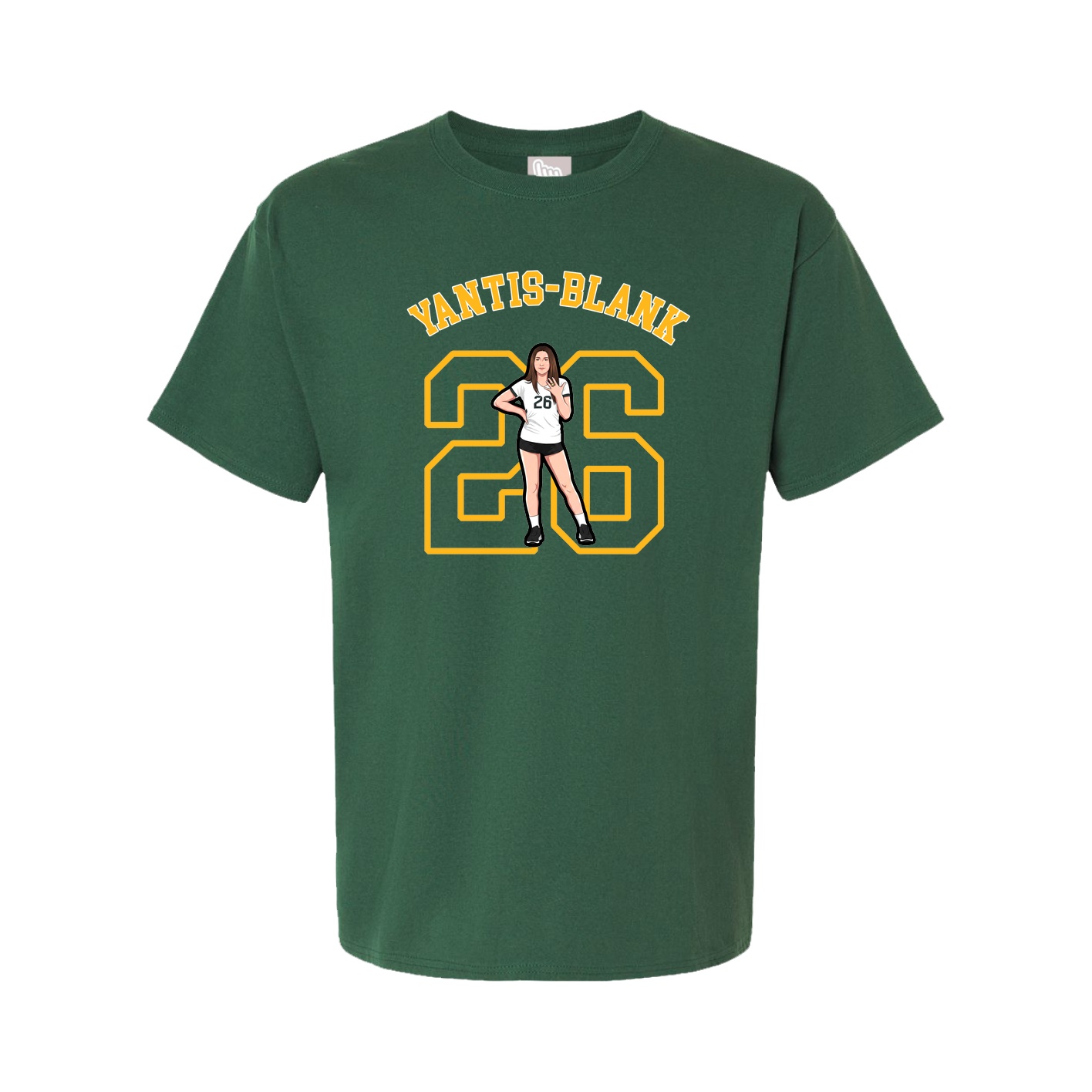 Youth Tee — Shirsey Arch in Green