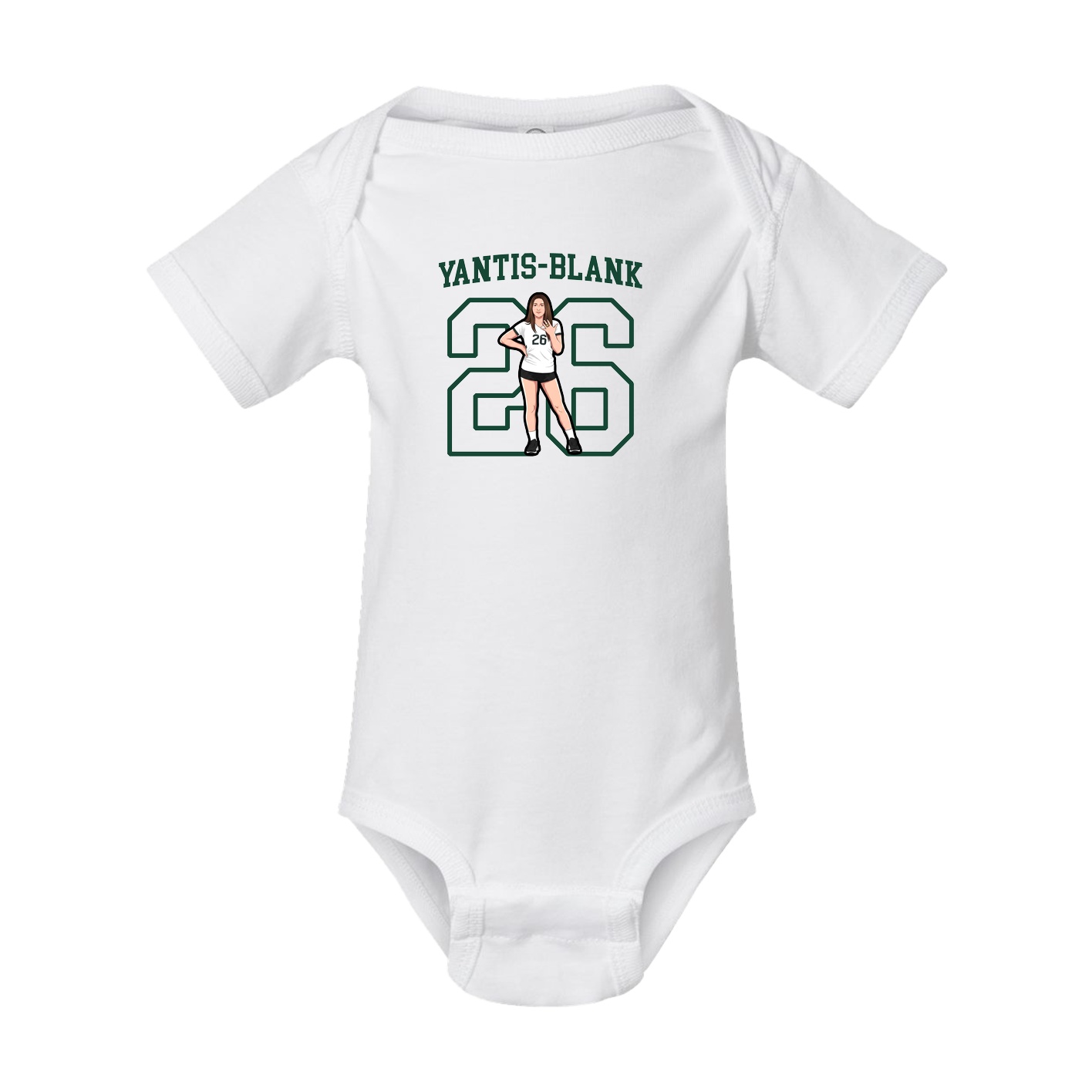 Baby Onesie — Shirsey in White