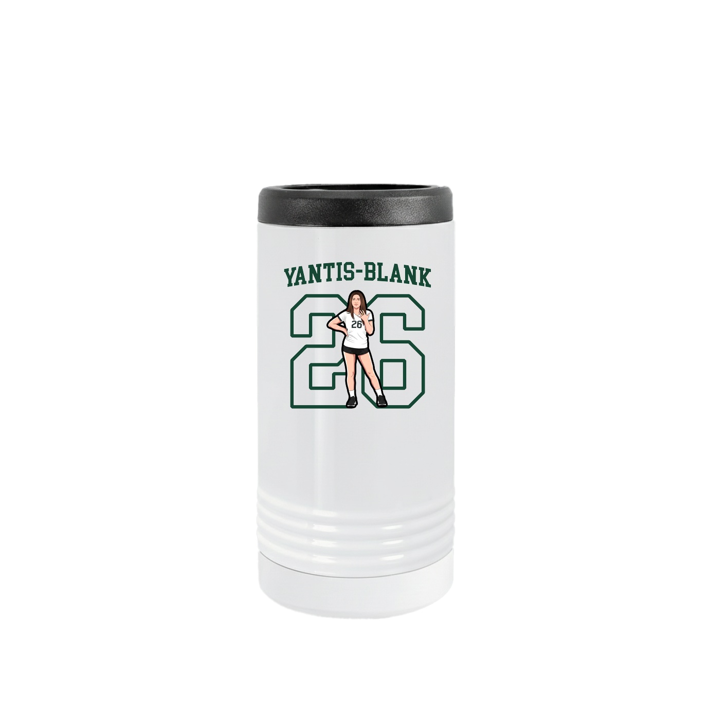 Slim Beverage Holder — Shirsey in White