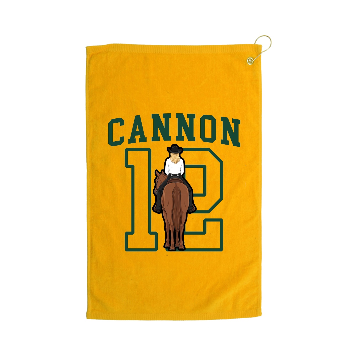 Golf Towel — Shirsey in Gold