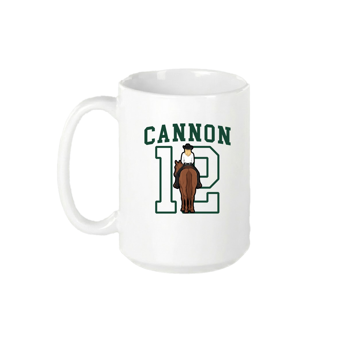 15oz Coffee Mug — Shirsey in White