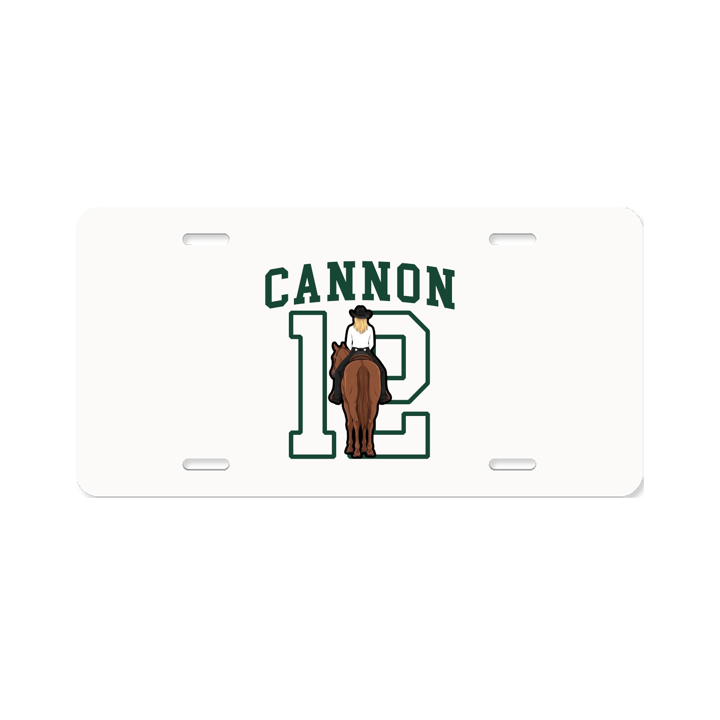 License Plate — Shirsey in Classic