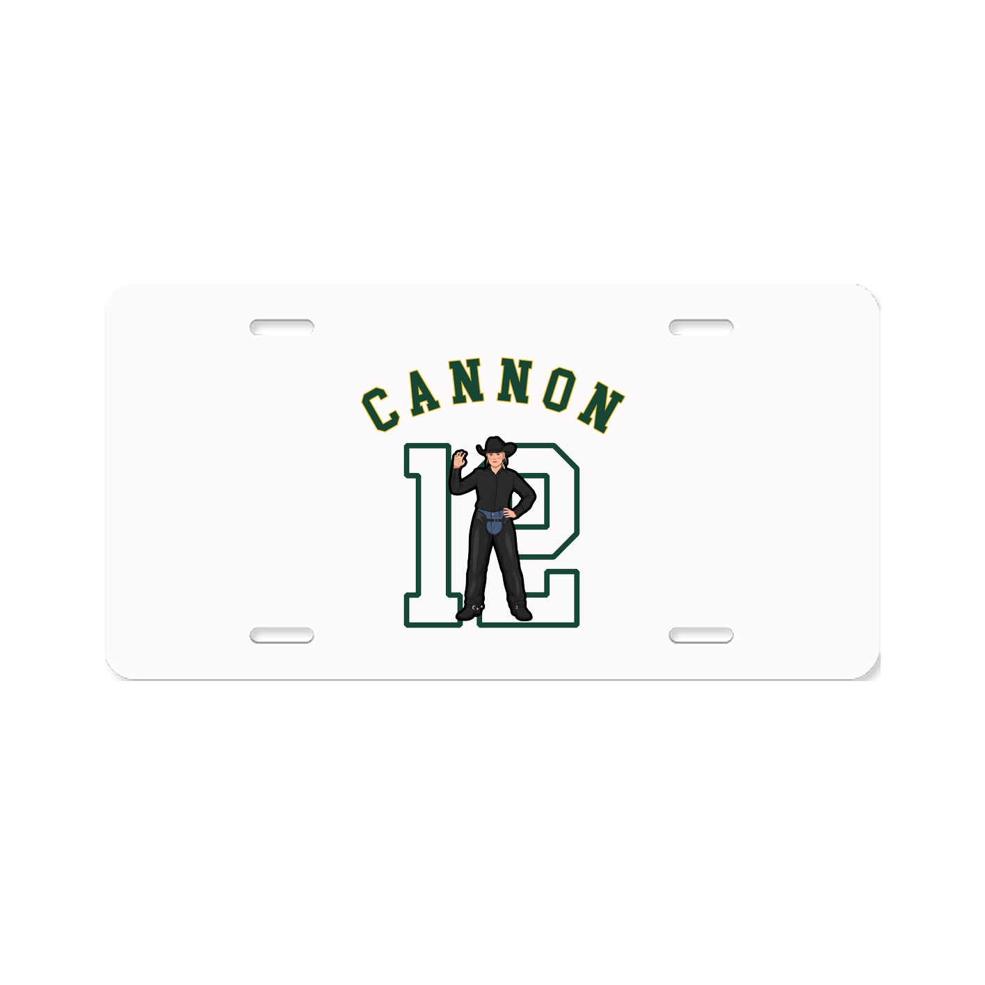 License Plate — Shirsey Arch in Classic