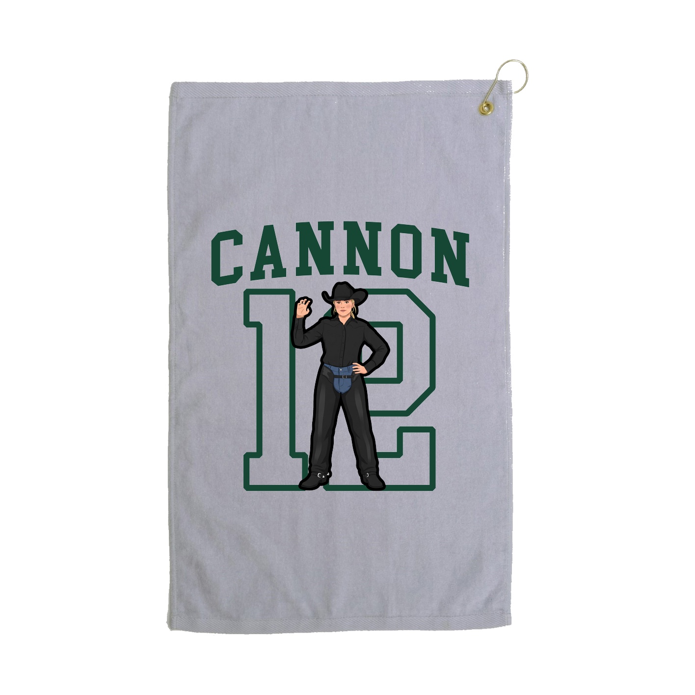 Golf Towel — Shirsey in Grey