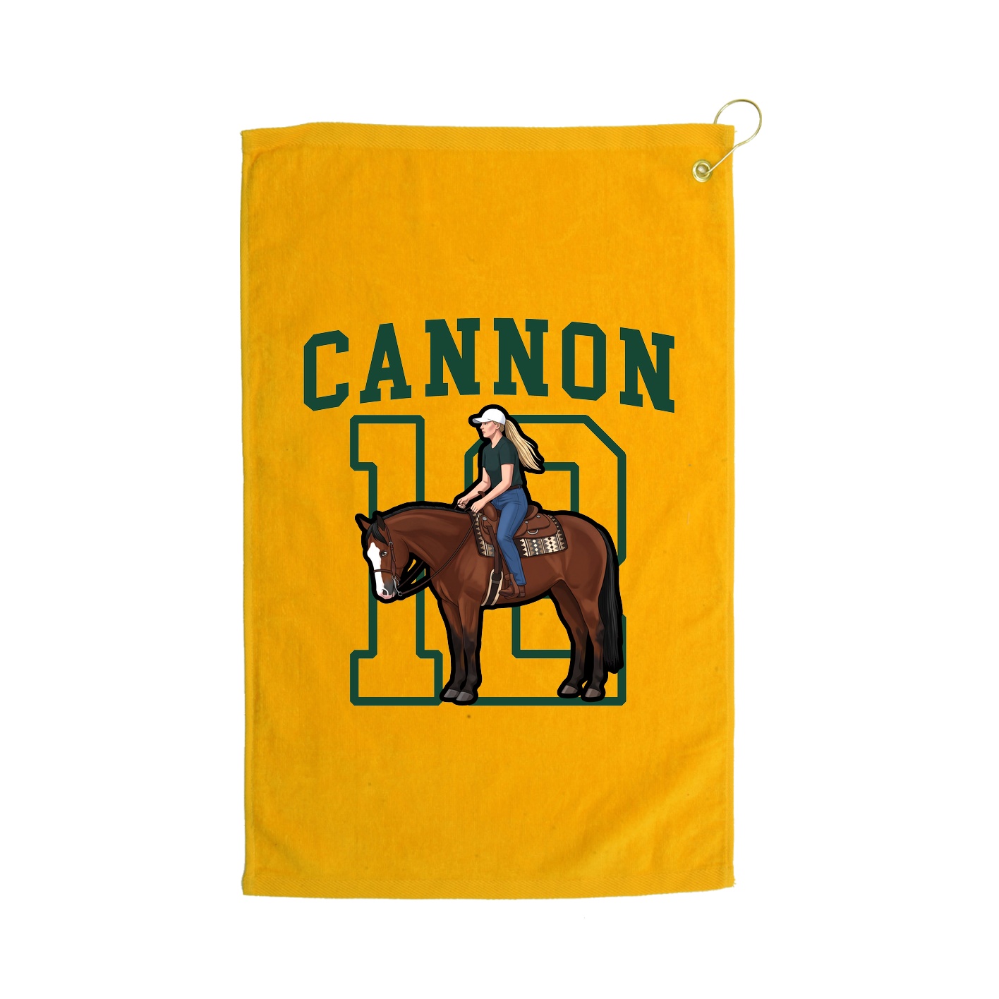 Terry Velour Golf Towel
