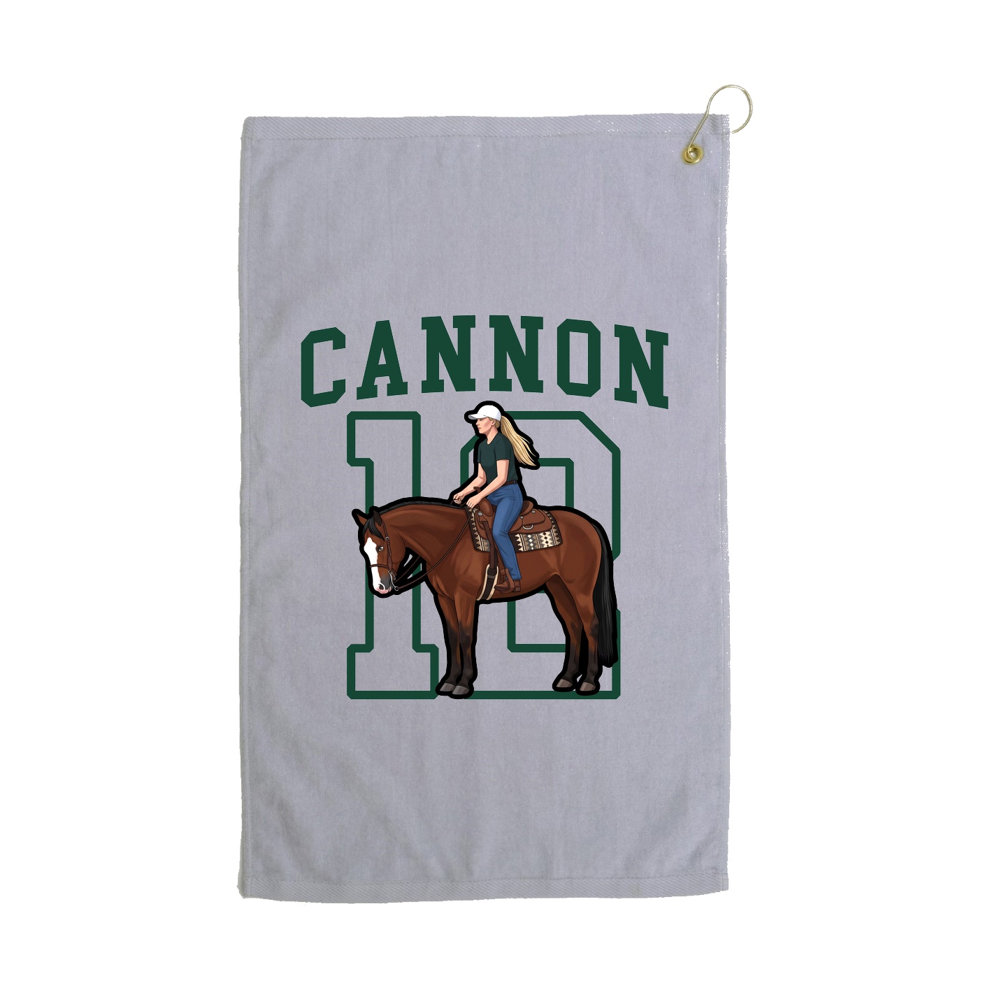 Golf Towel — Shirsey in Grey