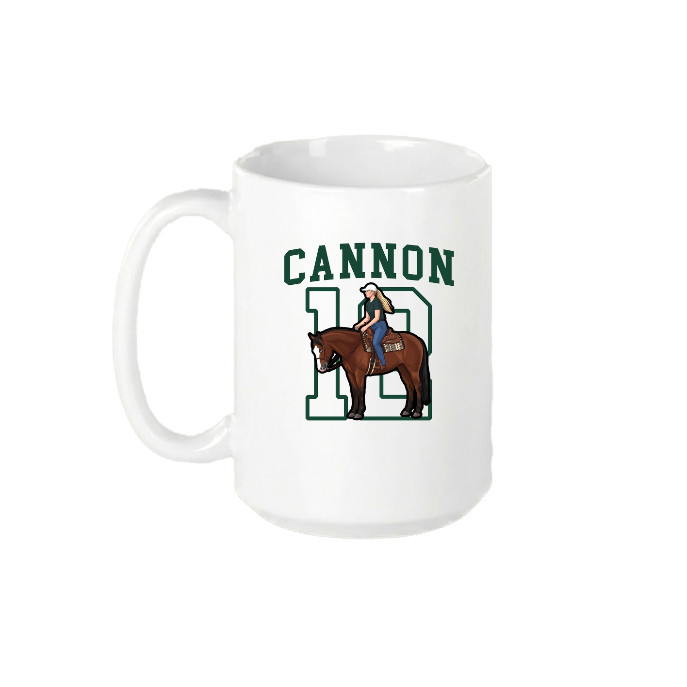 15oz Coffee Mug — Shirsey in White