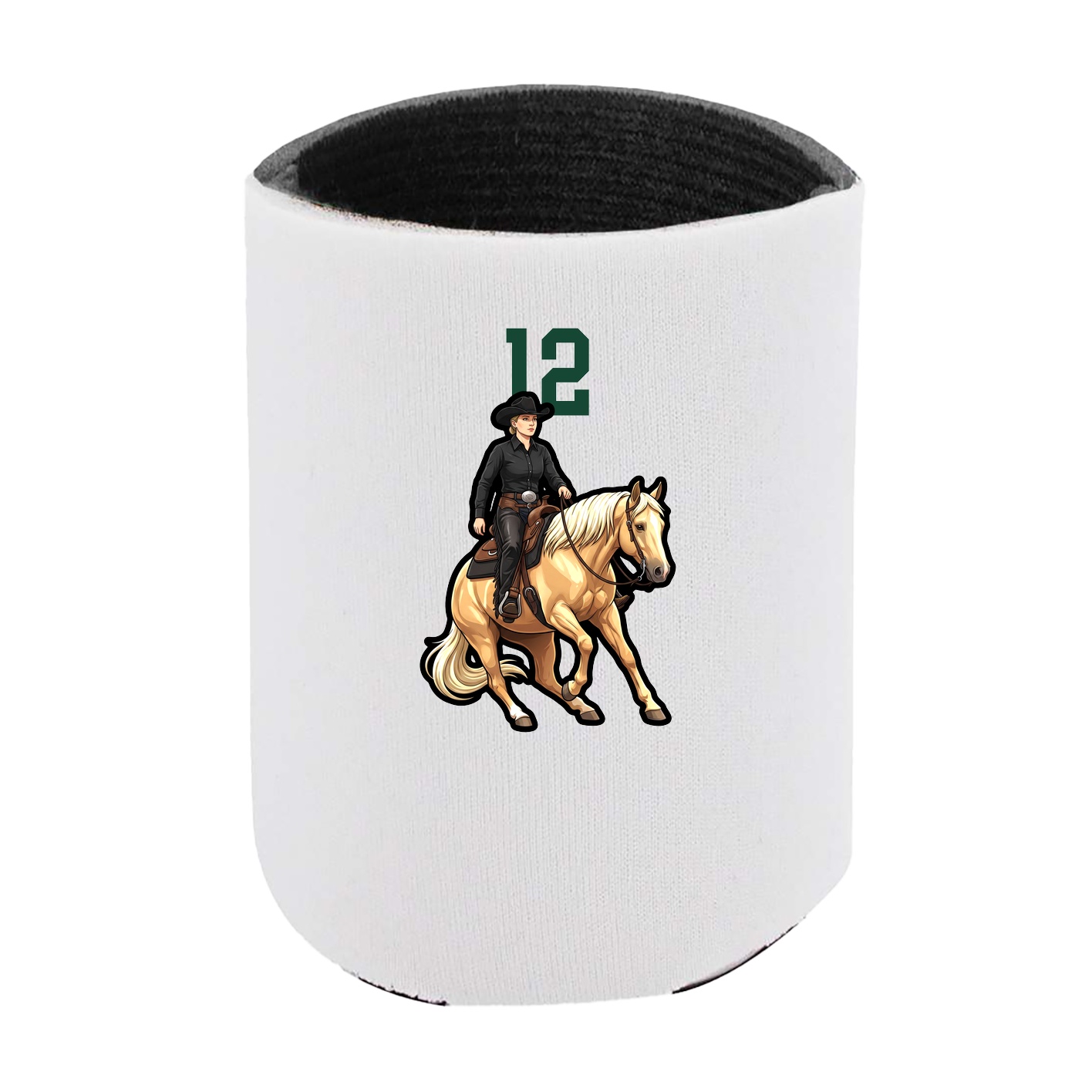 Can Holder — Number Top in White