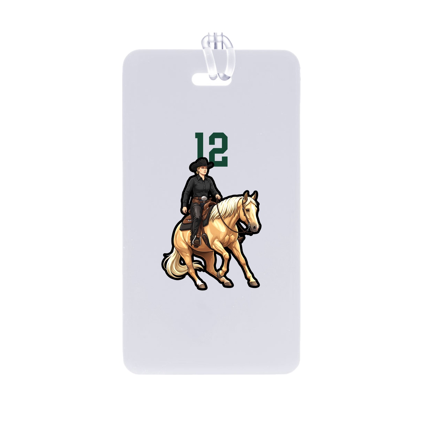 Bag Tag — Number Top in Classic