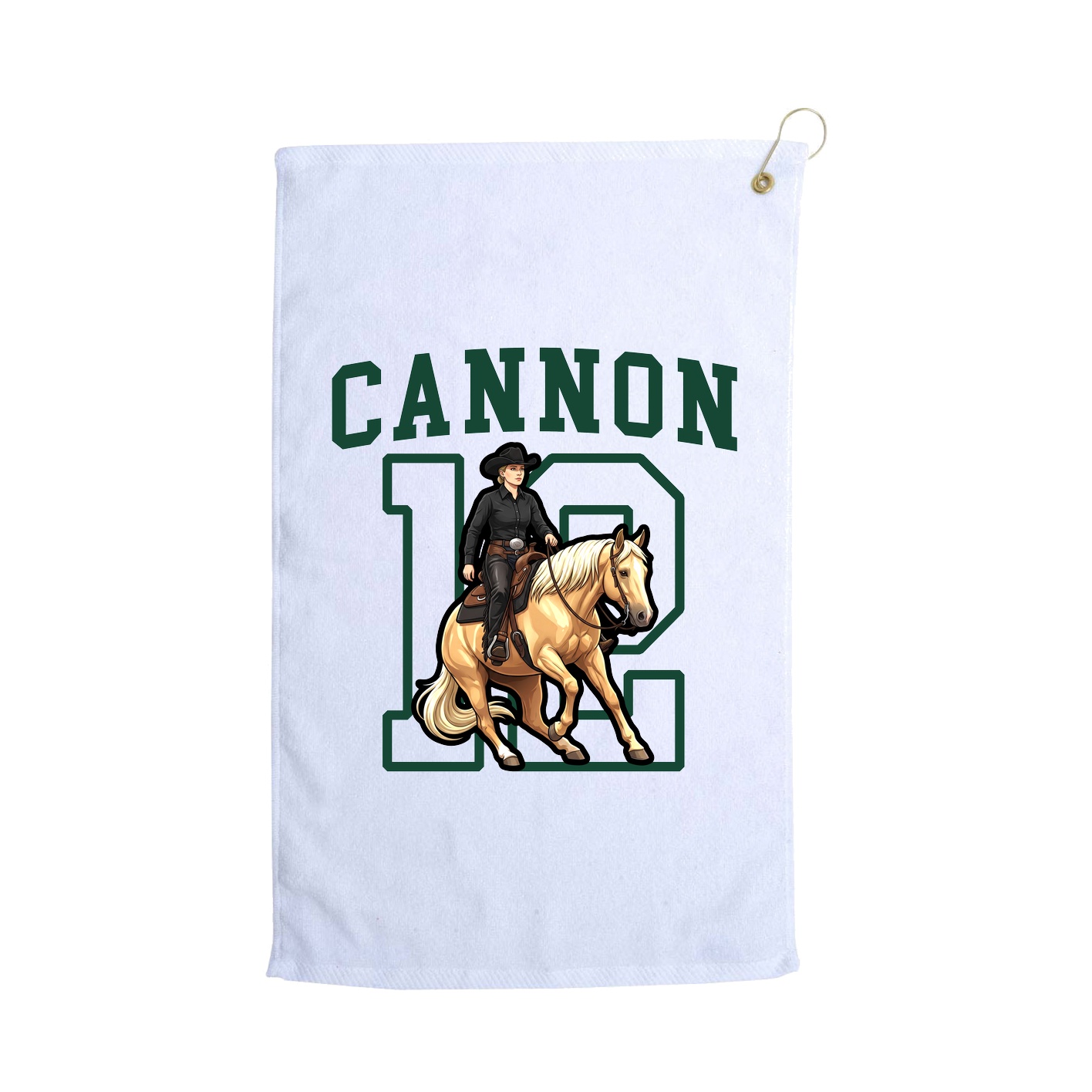 Golf Towel — Shirsey in White