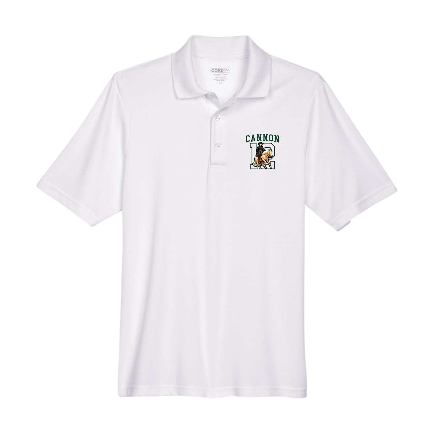 Performance Polo — Shirsey in White