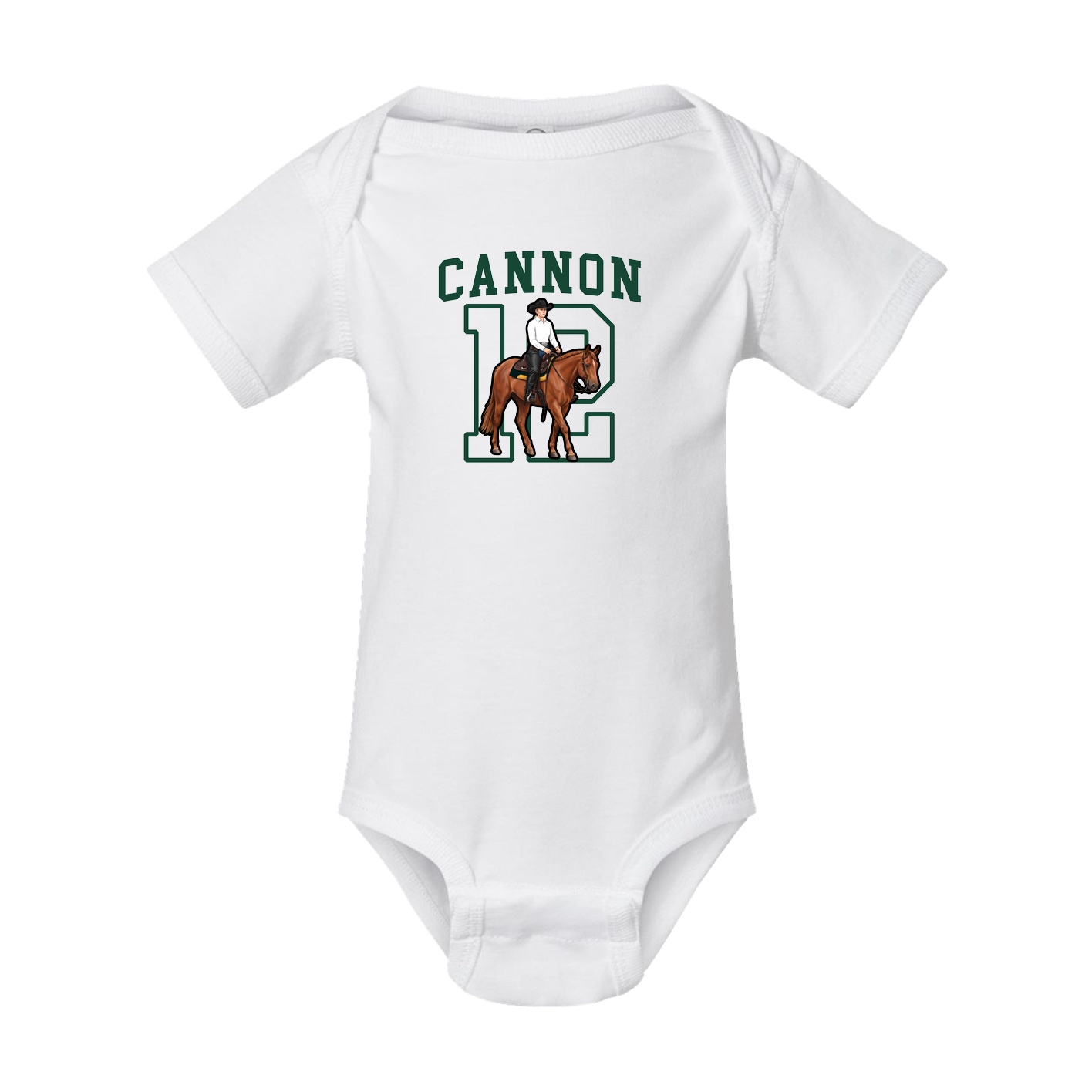 Baby Onesie — Shirsey in White