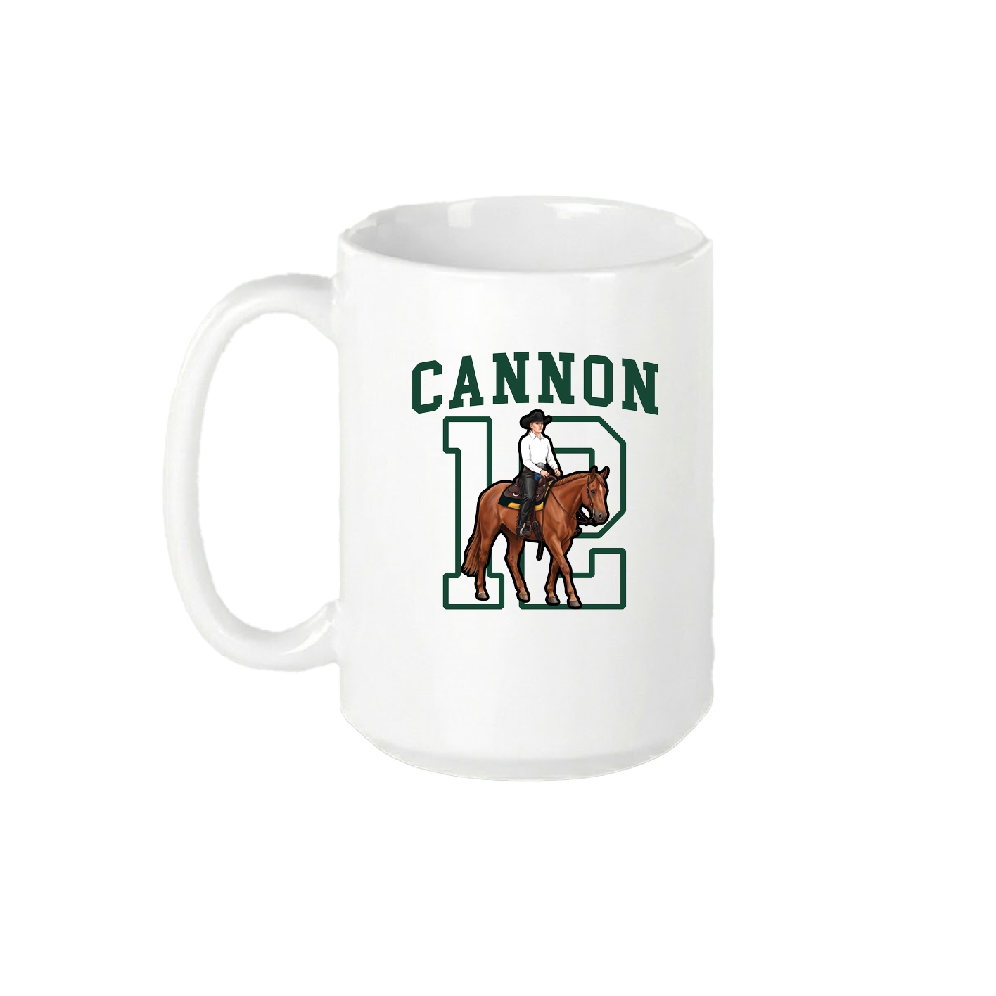 15oz Coffee Mug — Shirsey in White