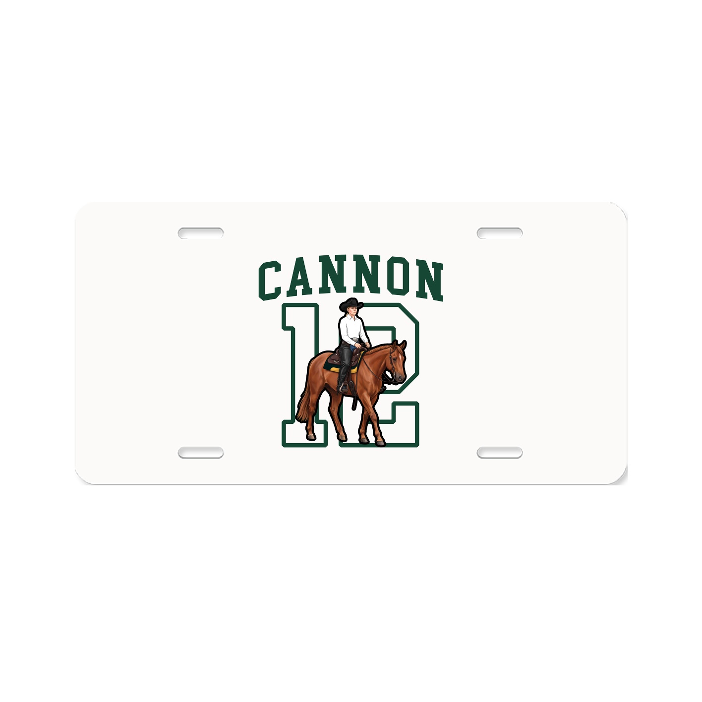 License Plate — Shirsey in Classic