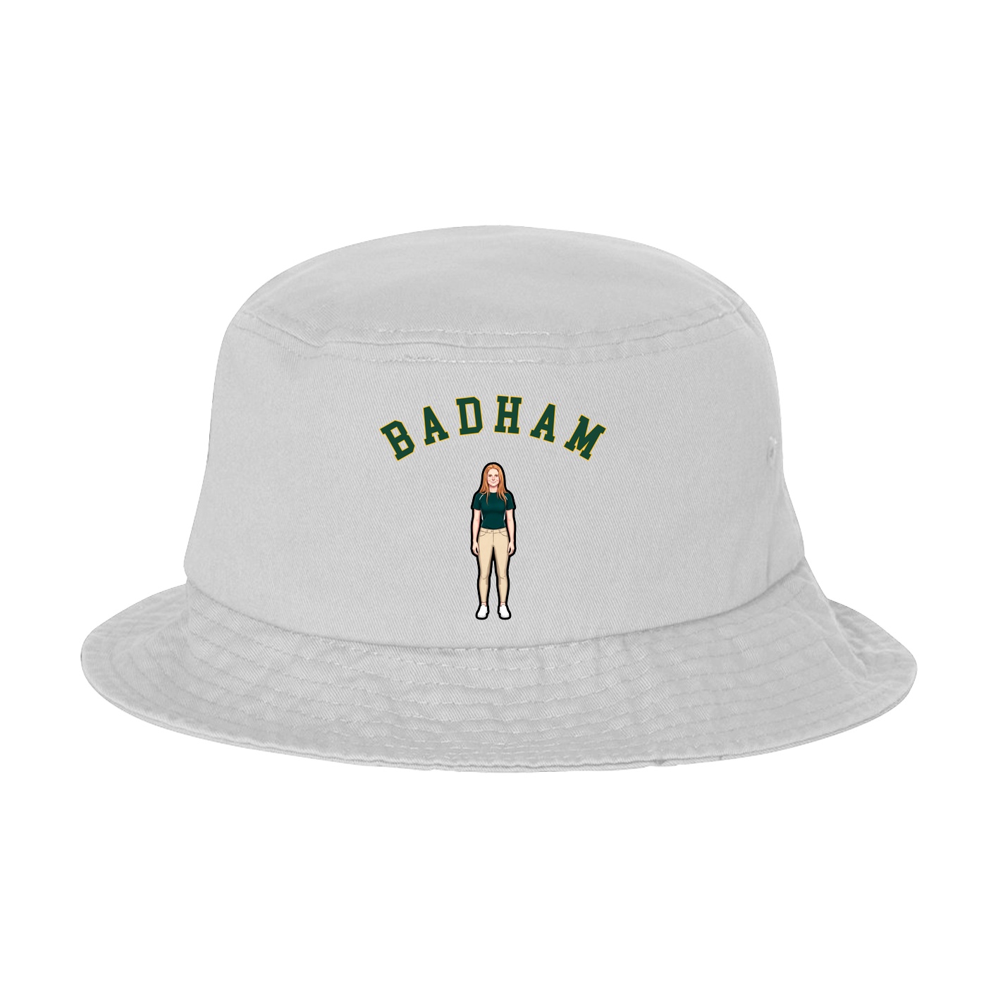 Bucket Cap — Shirsey Arch in White