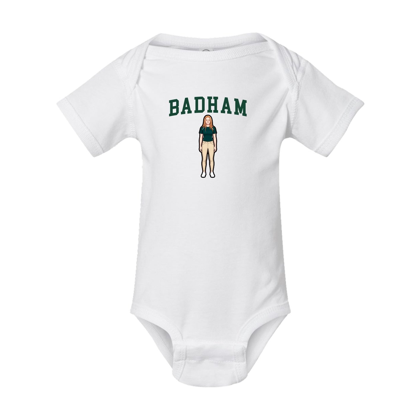 Baby Onesie — Shirsey in White