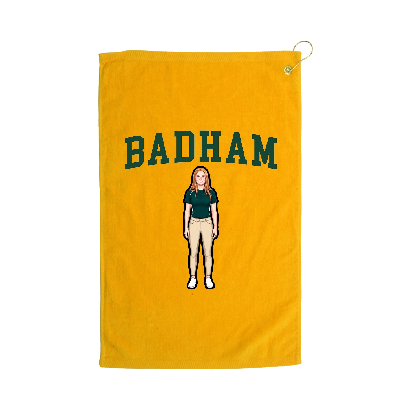 Terry Velour Golf Towel